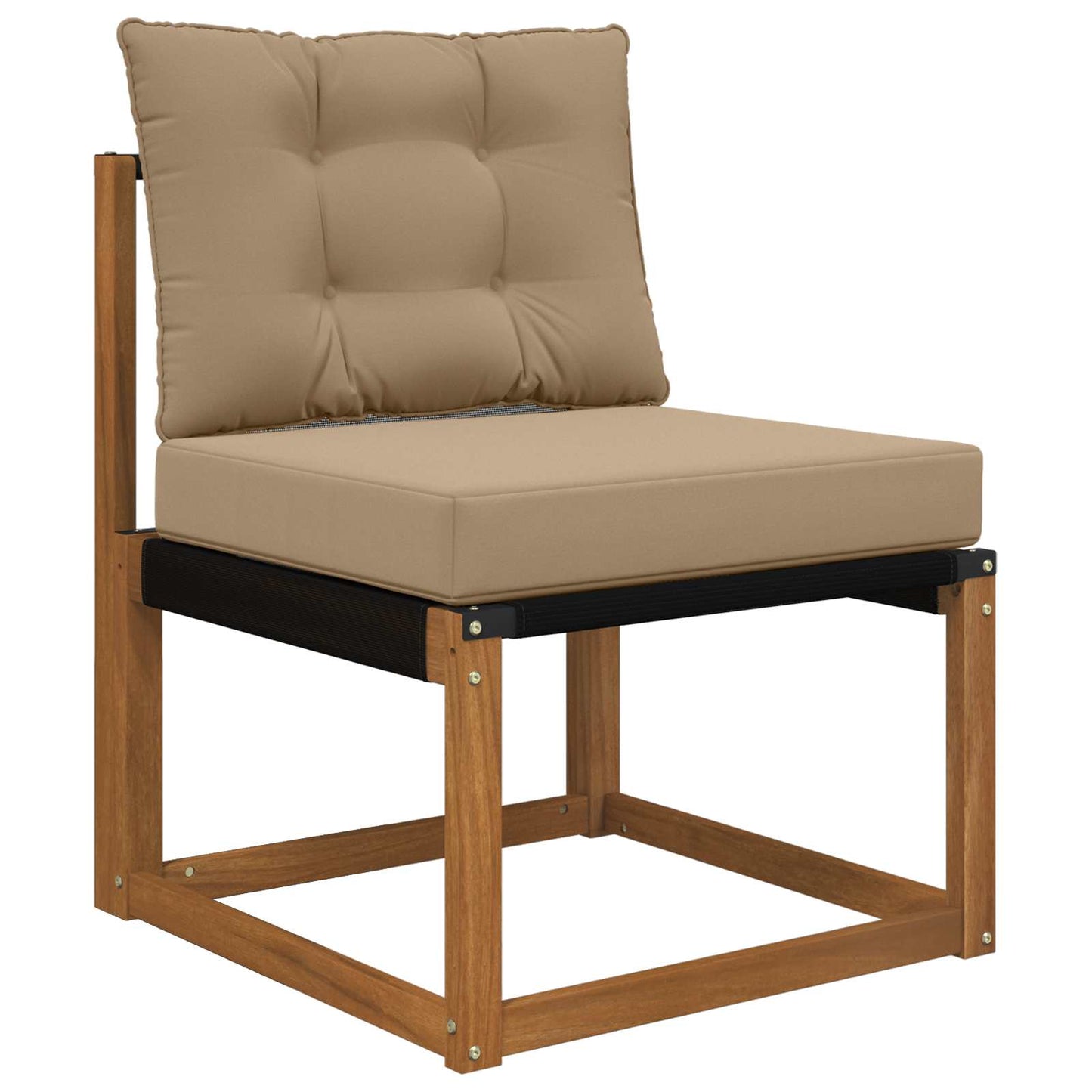 Buiten bankkussen 2 pcs Taupe Polyester is nu te koop bij PeponiXL, paradijselijk wonen!