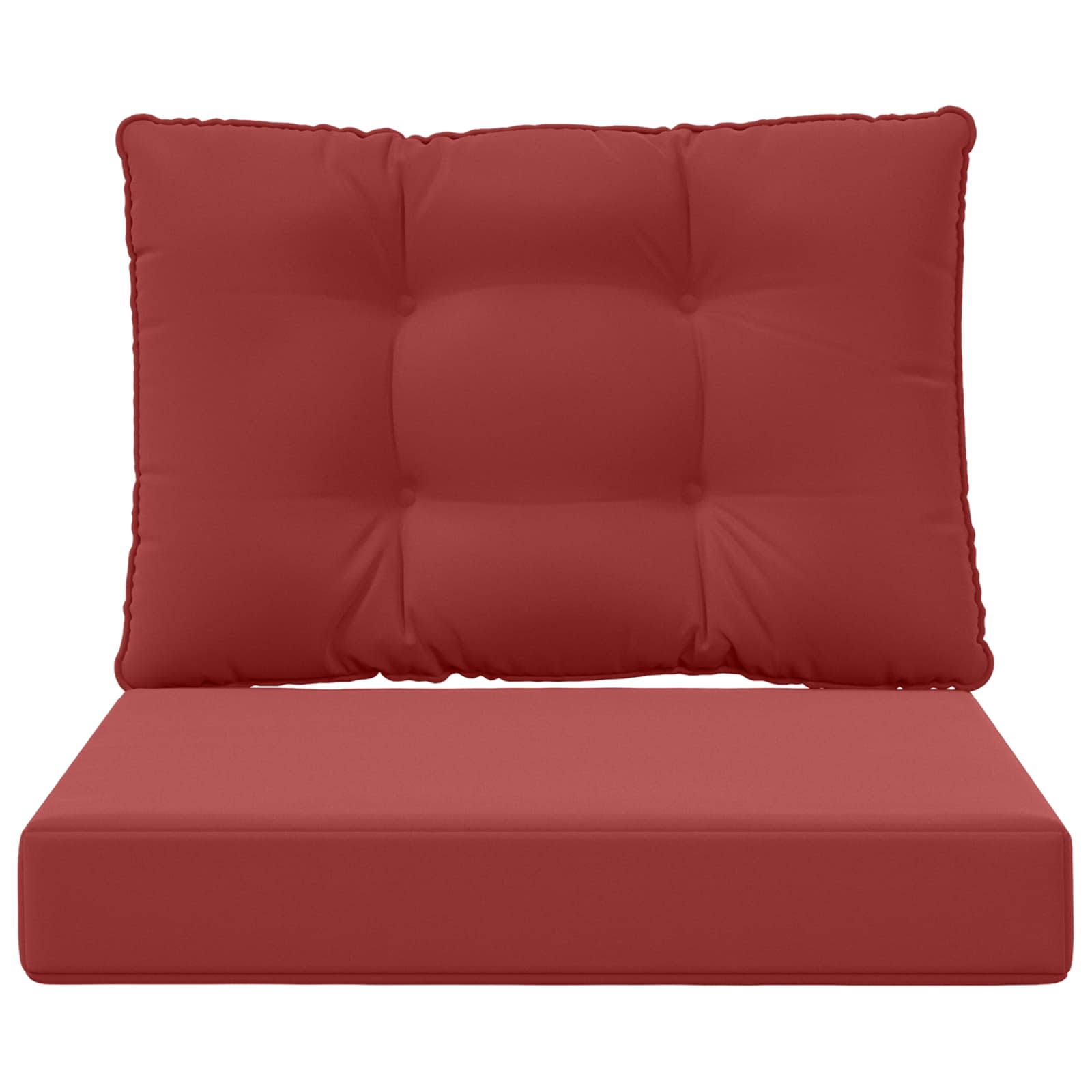 Buiten bankkussen 2 pcs Wijnrood Polyester is nu te koop bij PeponiXL, paradijselijk wonen!