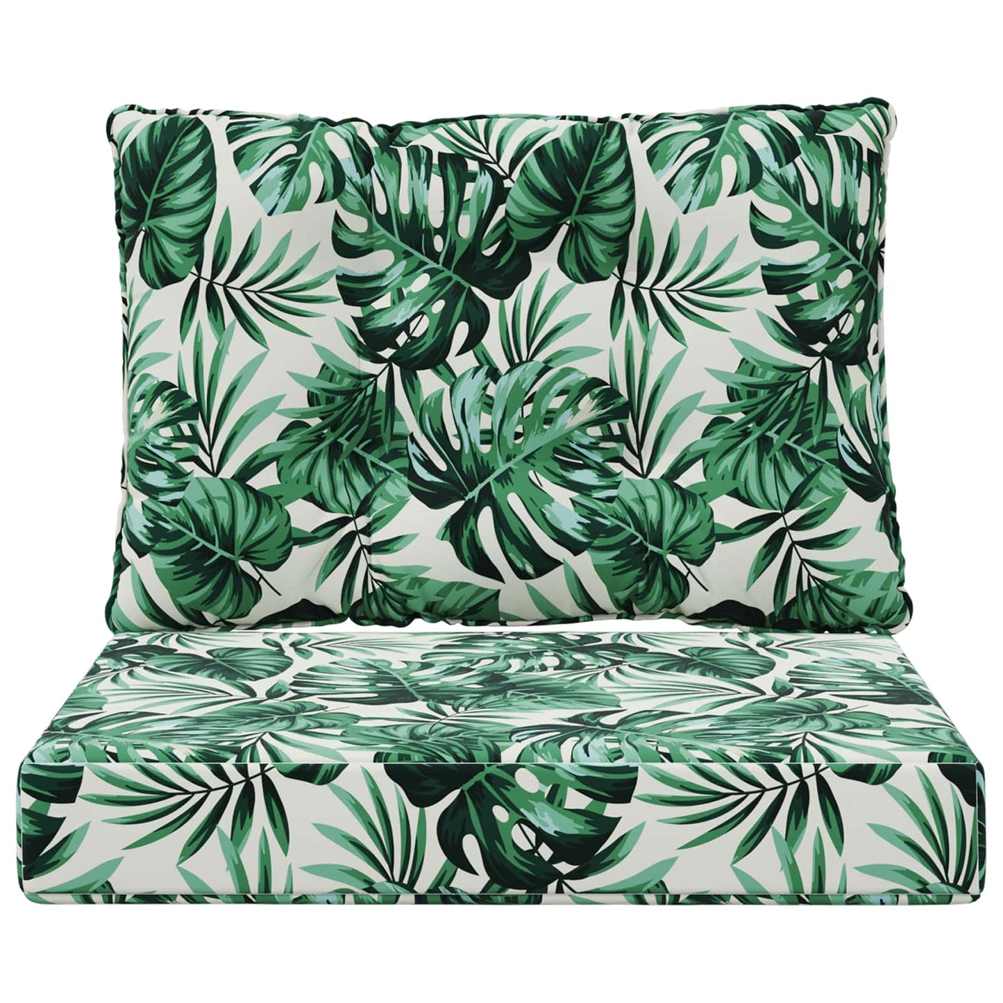 Buiten bankkussen 2 pcs Bladpatroon Polyester is nu te koop bij PeponiXL, paradijselijk wonen!