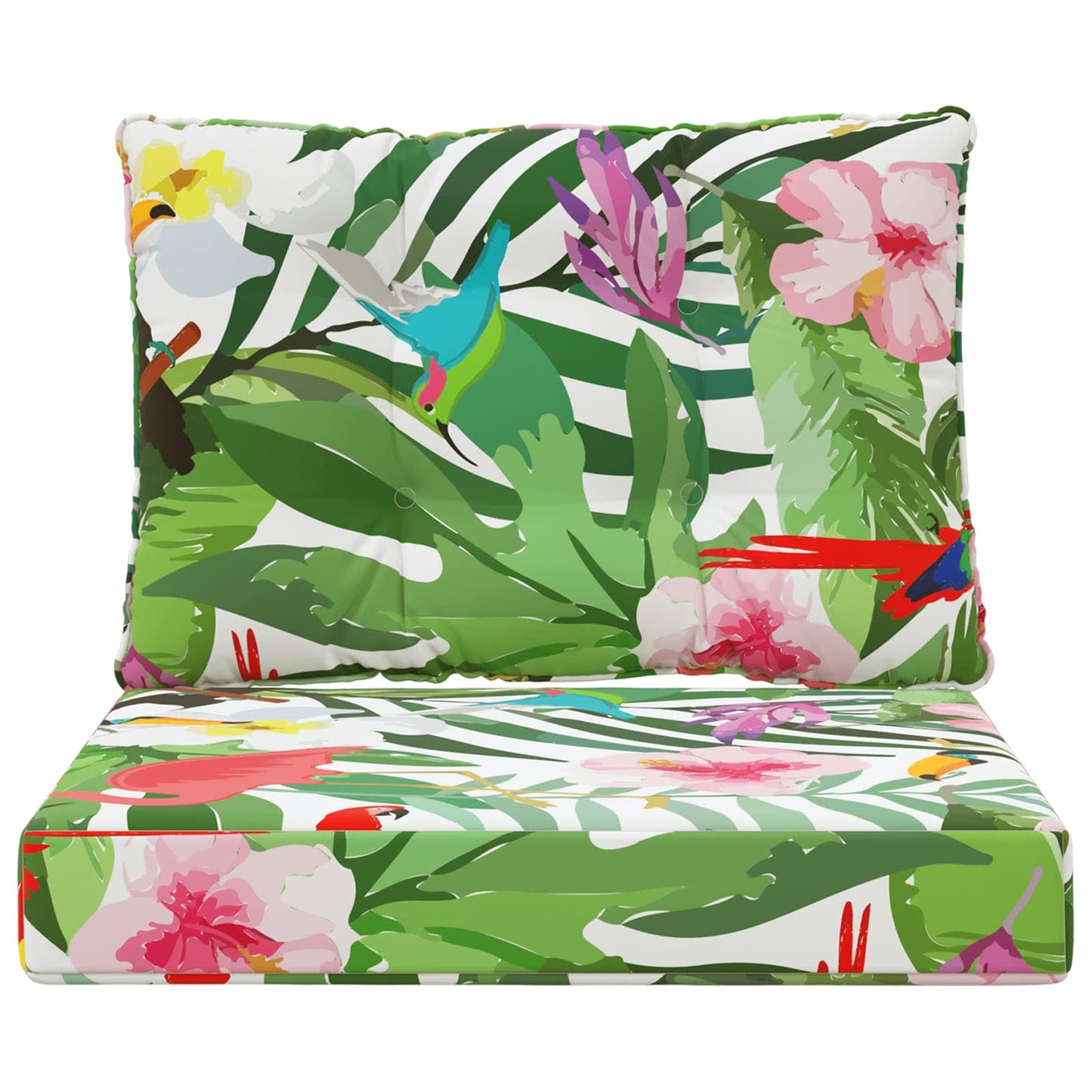 Buiten bankkussen 2 pcs kleurrijk Polyester is nu te koop bij PeponiXL, paradijselijk wonen!