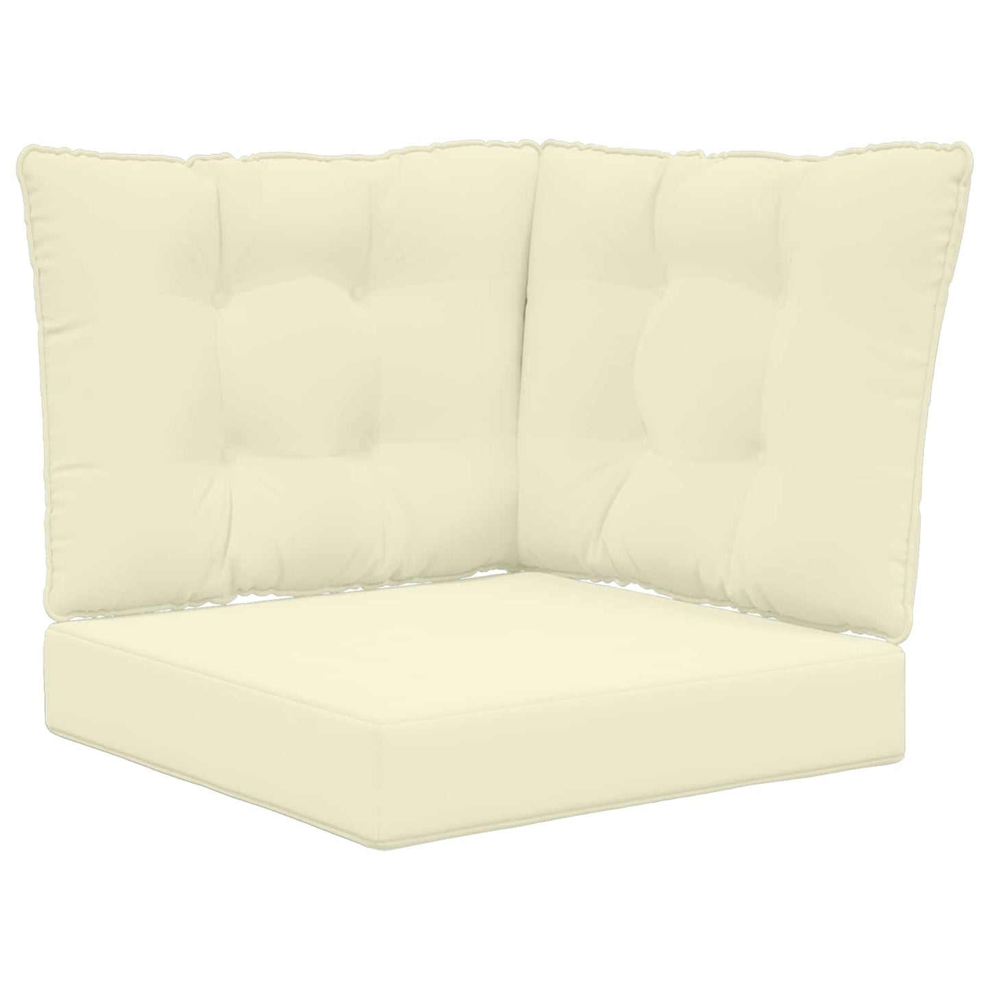 Buiten bankkussen 3 pcs Crème Polyester is nu te koop bij PeponiXL, paradijselijk wonen!