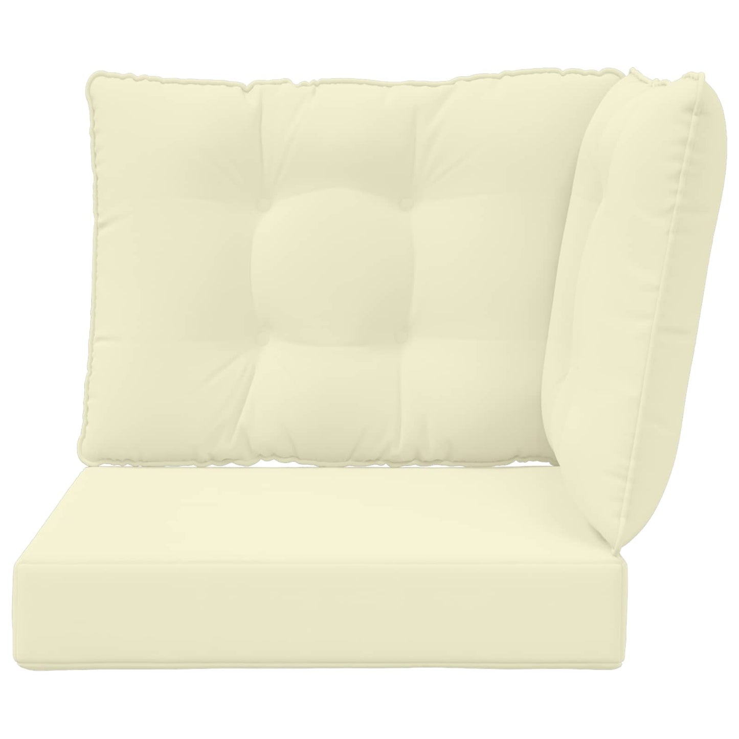 Buiten bankkussen 3 pcs Crème Polyester is nu te koop bij PeponiXL, paradijselijk wonen!