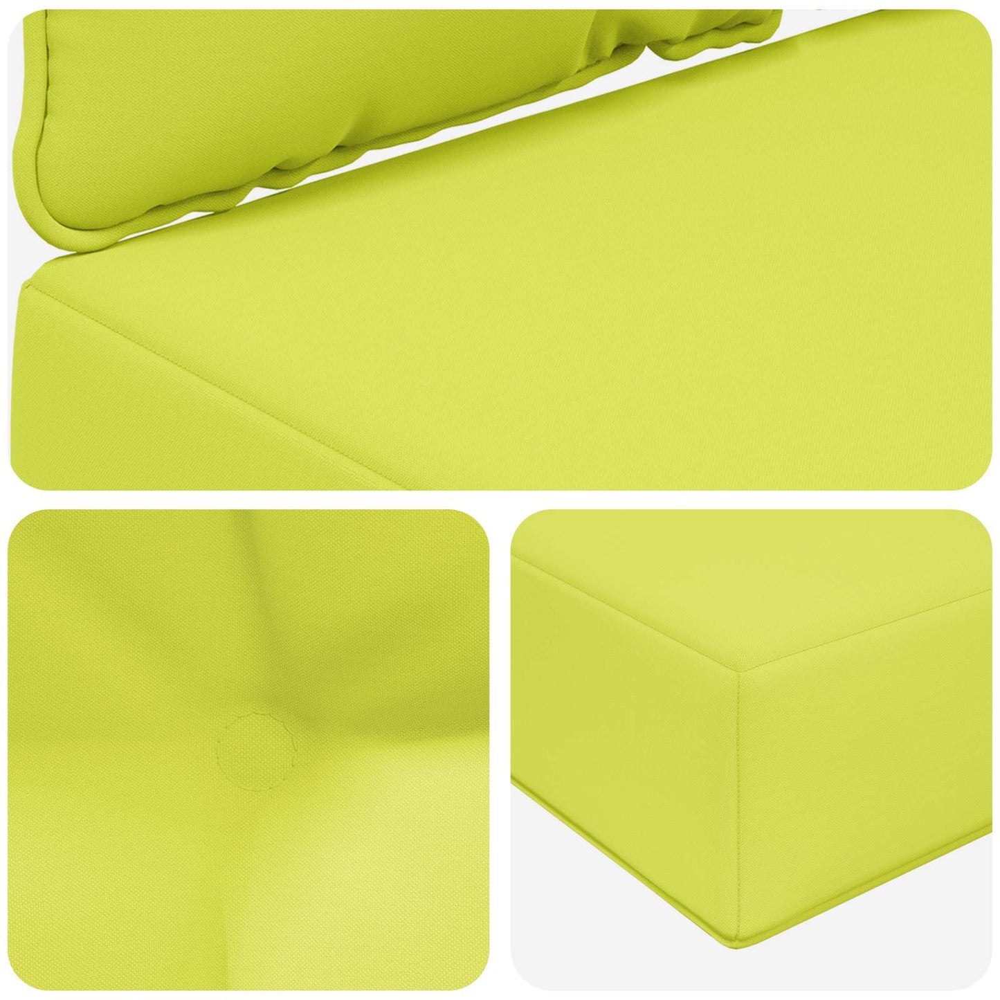 Buiten bankkussen 3 pcs Groen Polyester is nu te koop bij PeponiXL, paradijselijk wonen!