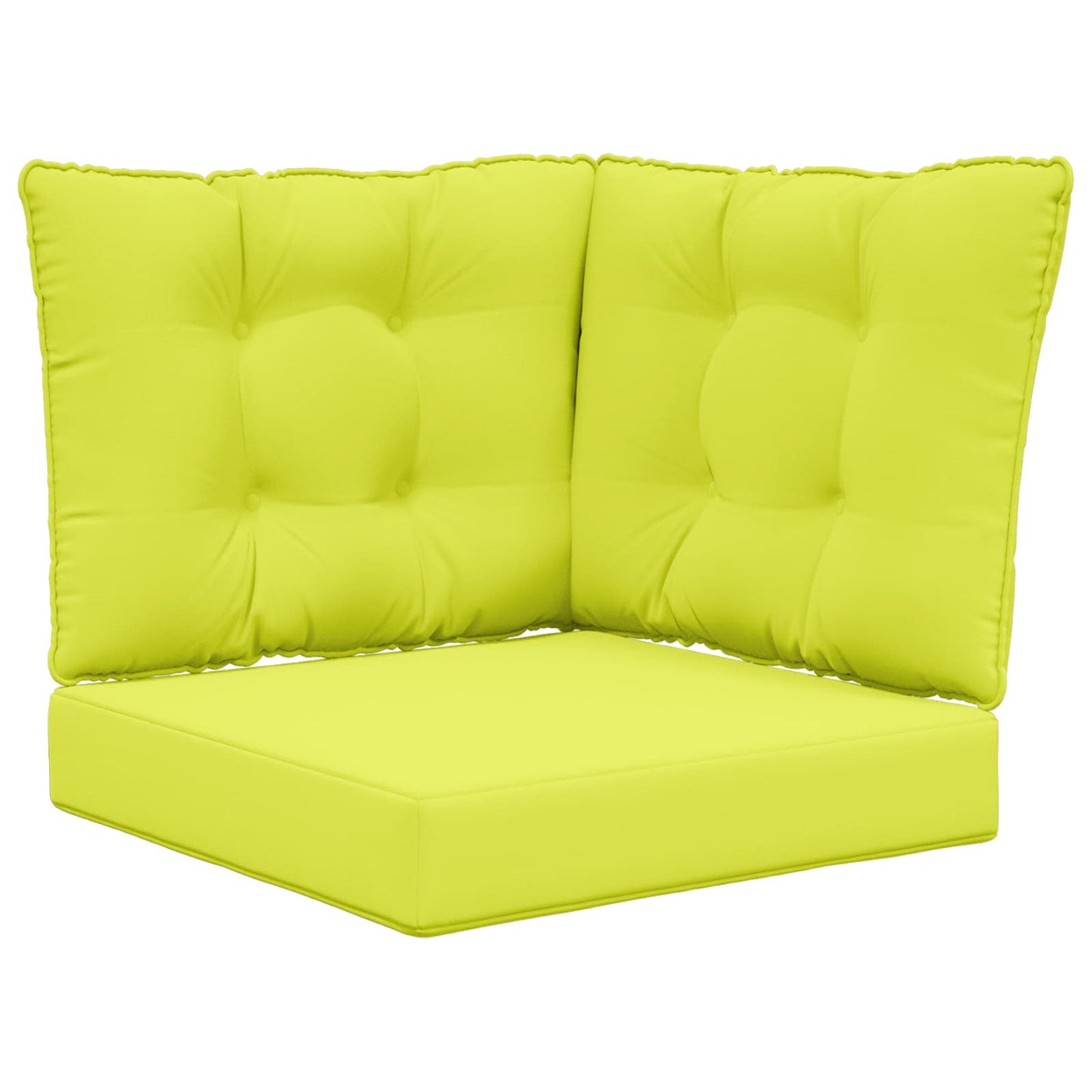 Buiten bankkussen 3 pcs Groen Polyester is nu te koop bij PeponiXL, paradijselijk wonen!