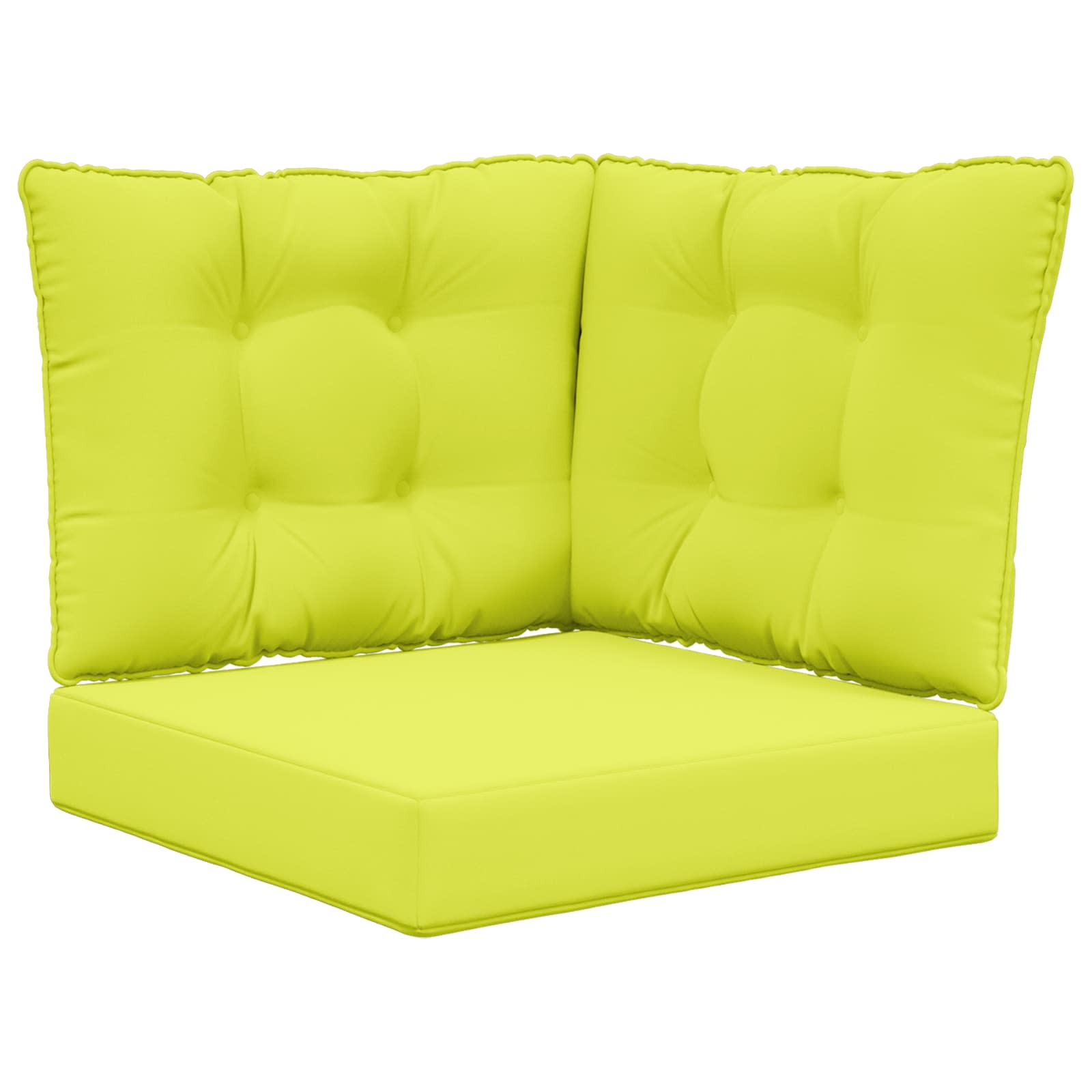 Buiten bankkussen 3 pcs Groen Polyester is nu te koop bij PeponiXL, paradijselijk wonen!