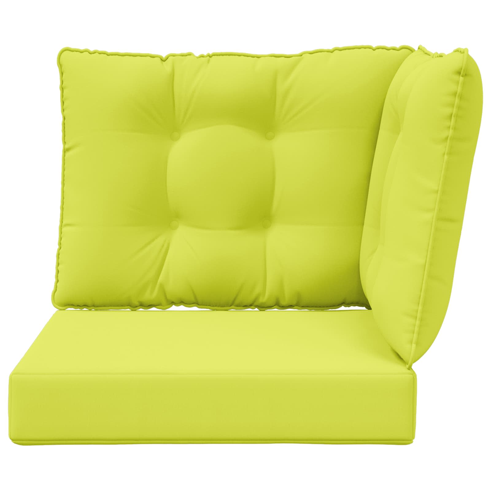 Buiten bankkussen 3 pcs Groen Polyester is nu te koop bij PeponiXL, paradijselijk wonen!