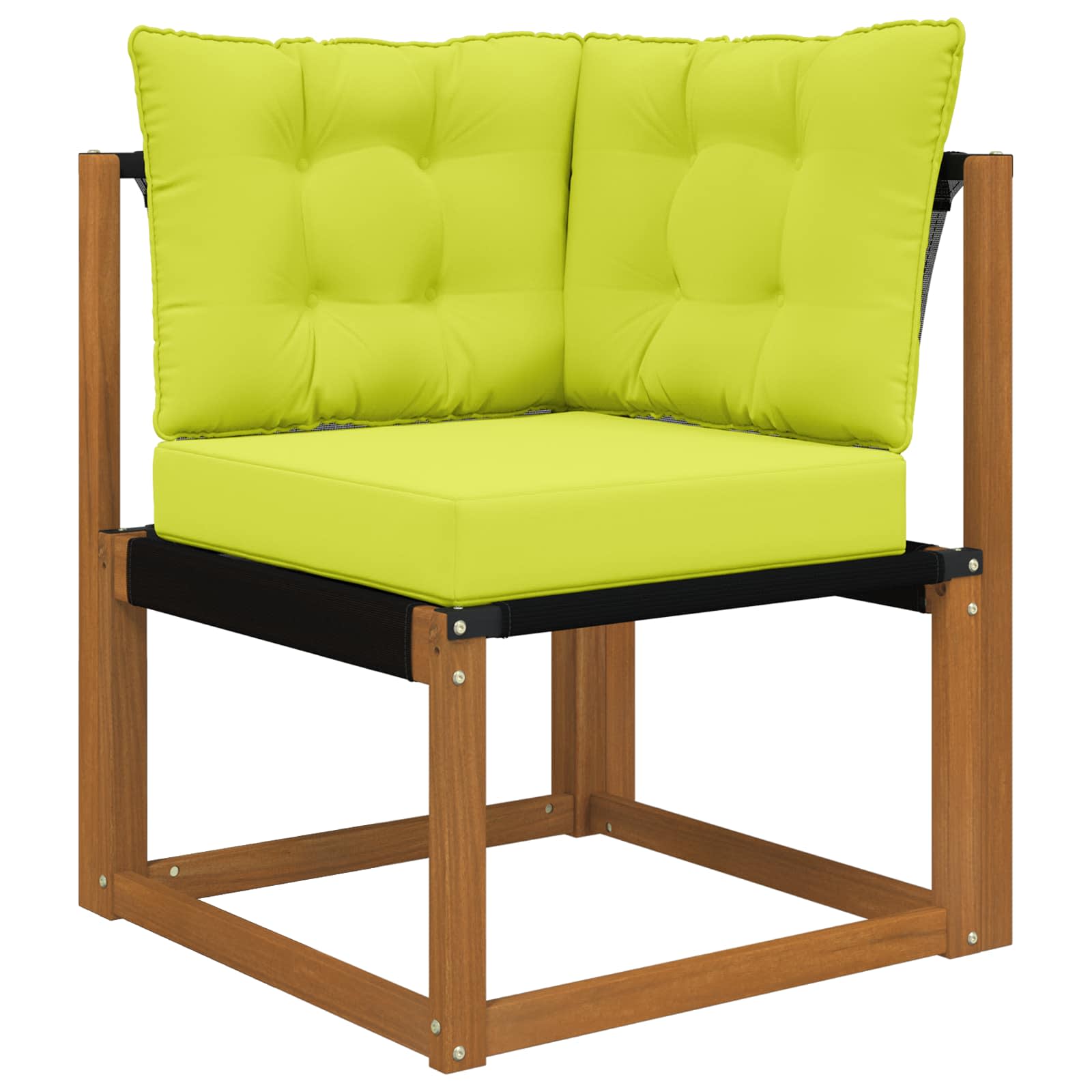 Buiten bankkussen 3 pcs Groen Polyester is nu te koop bij PeponiXL, paradijselijk wonen!