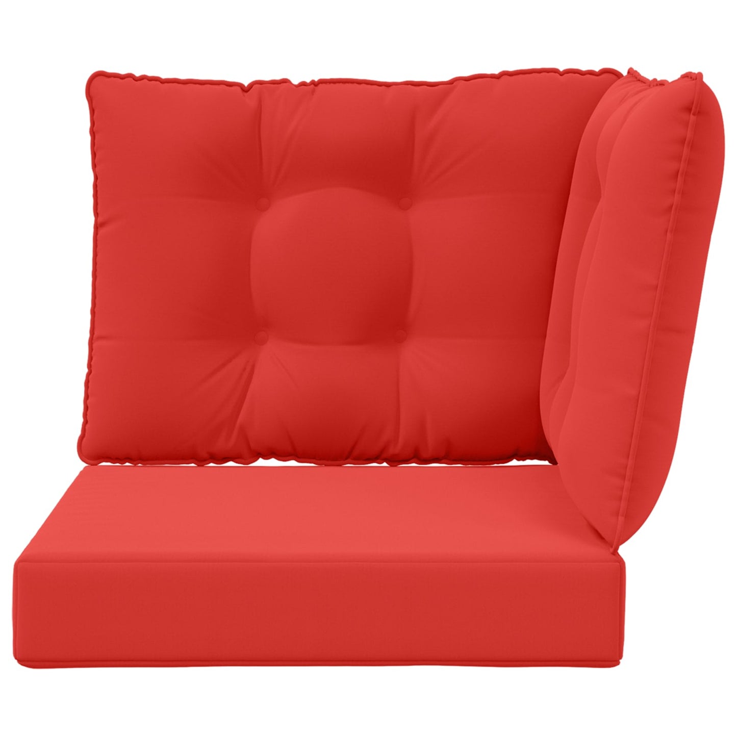 Buiten bankkussen 3 pcs Rood Polyester is nu te koop bij PeponiXL, paradijselijk wonen!