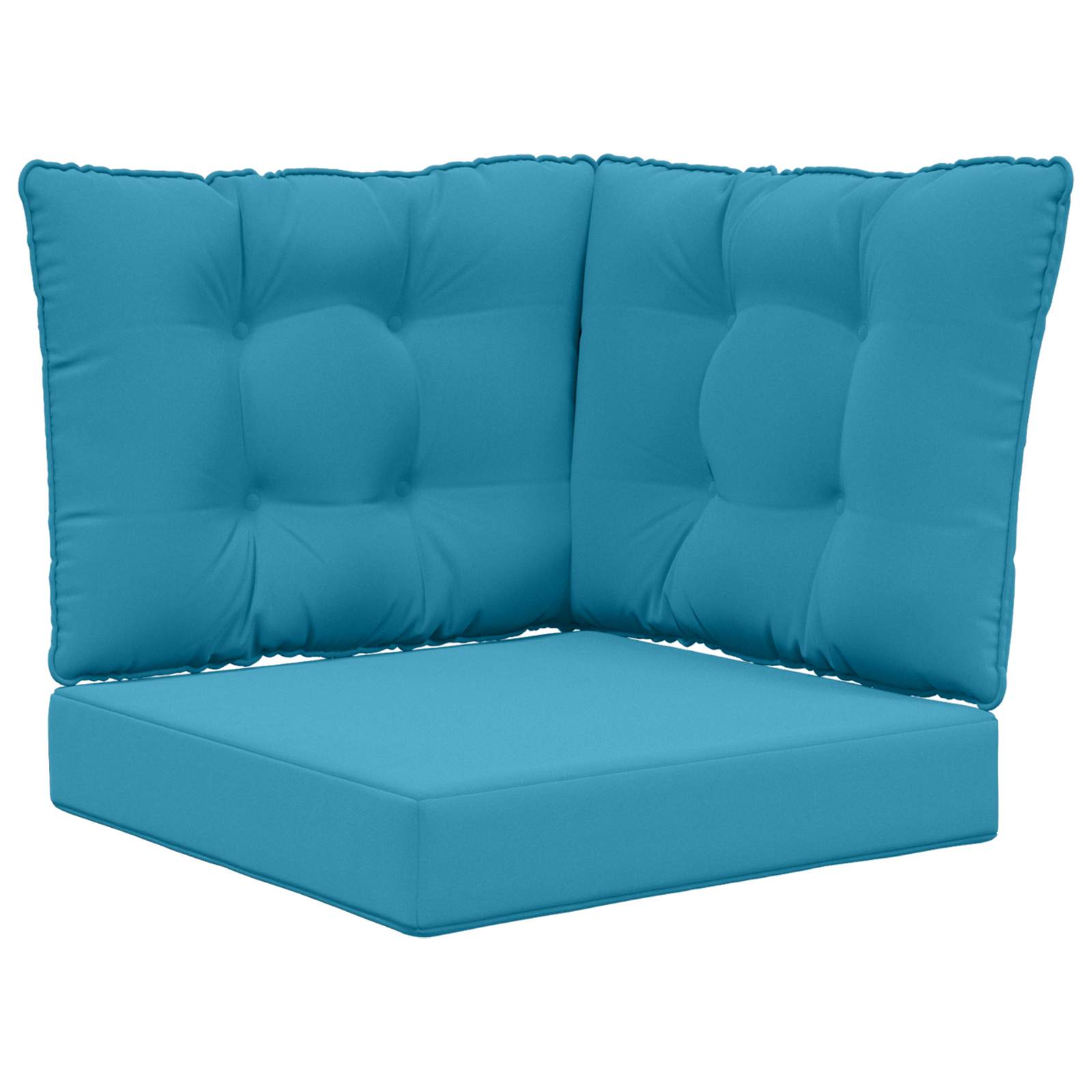 Buiten bankkussen 3 pcs Koninklijk Blauw Polyester is nu te koop bij PeponiXL, paradijselijk wonen!