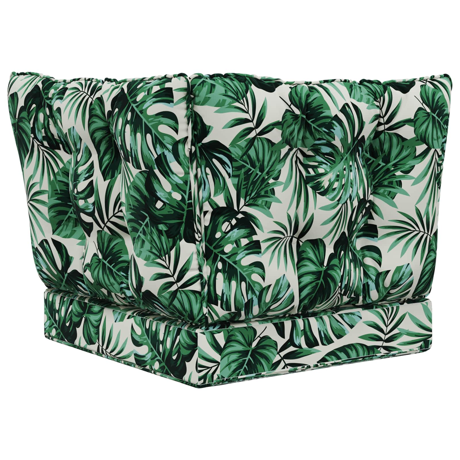 Buiten bankkussen 3 pcs Bladpatroon Polyester is nu te koop bij PeponiXL, paradijselijk wonen!