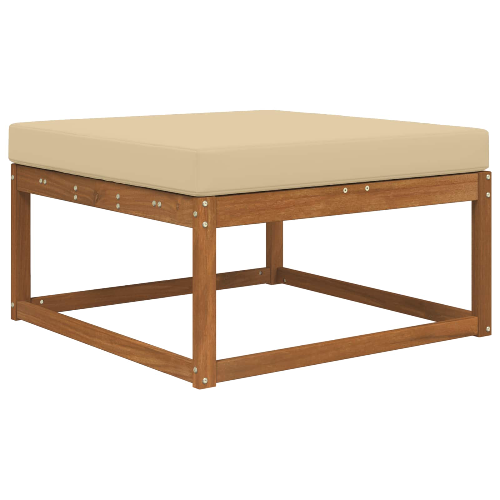 Buiten bankkussen Beige 80 x 80 x 8 cm Polyester is nu te koop bij PeponiXL, paradijselijk wonen!