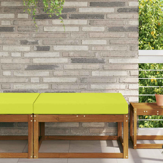 Buiten bankkussen Groen 80 x 80 x 8 cm Polyester is nu te koop bij PeponiXL, paradijselijk wonen!