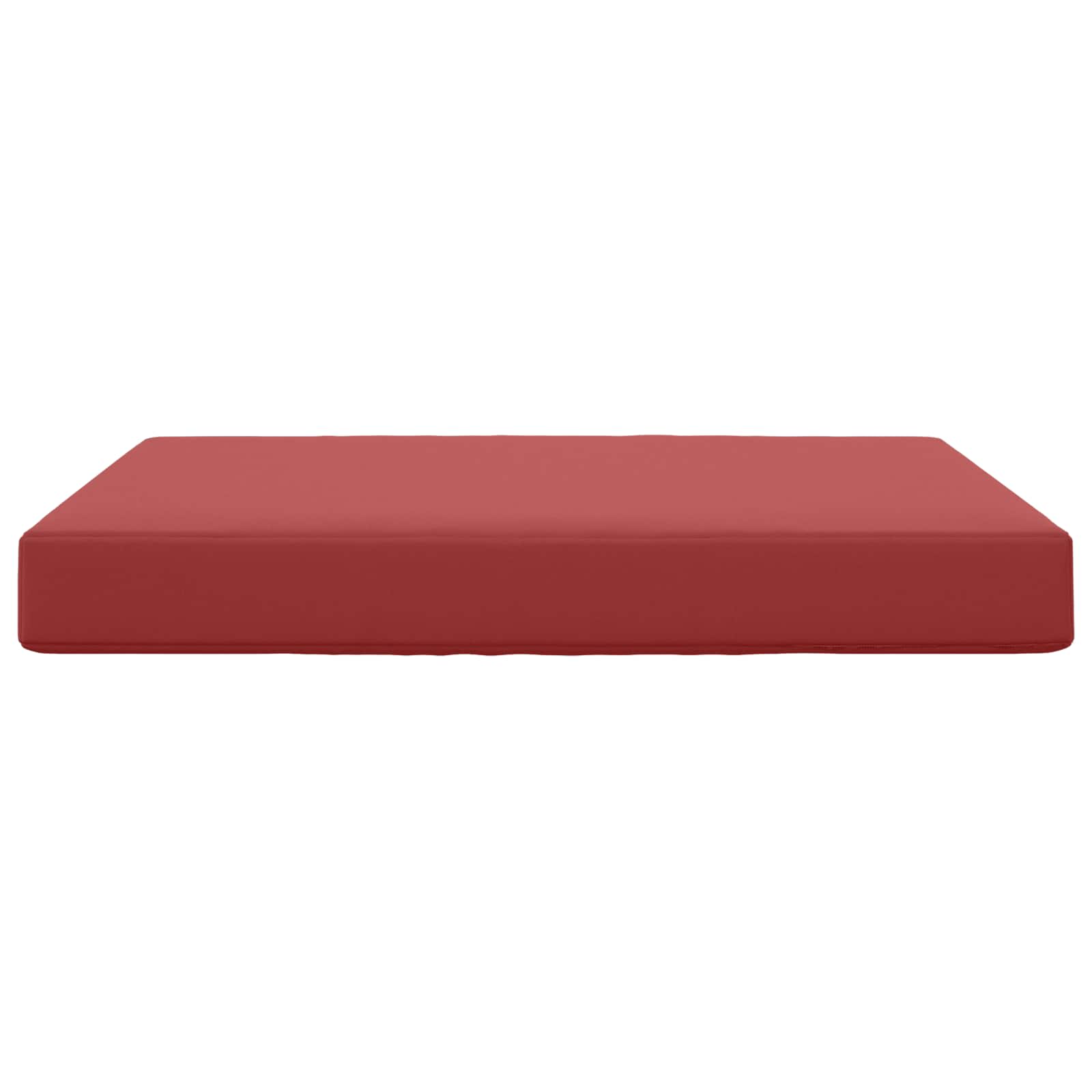 Buiten bankkussen Wijnrood 80 x 80 x 8 cm Polyester is nu te koop bij PeponiXL, paradijselijk wonen!