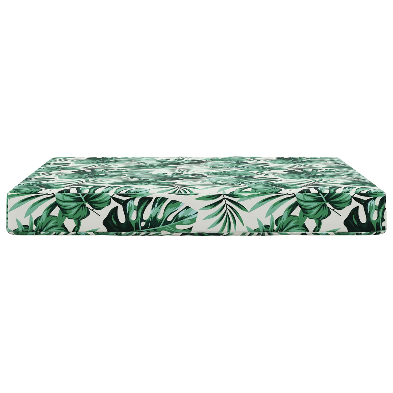Buiten bankkussen Bladpatroon 80 x 80 x 8 cm Polyester is nu te koop bij PeponiXL, paradijselijk wonen!