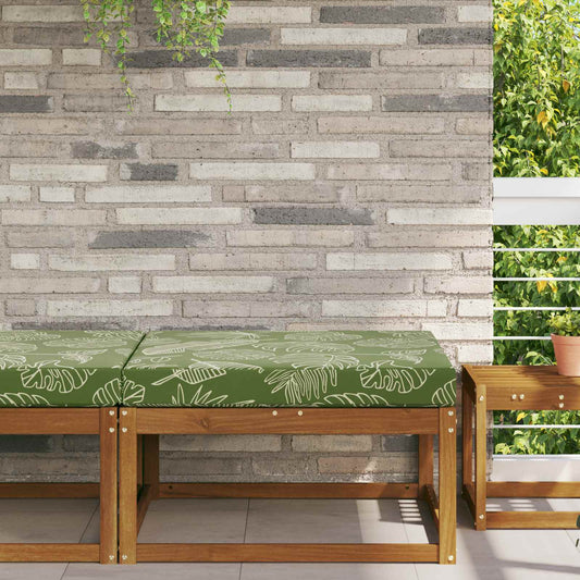 Buiten bankkussen Bladontwerp 80 x 80 x 8 cm Polyester is nu te koop bij PeponiXL, paradijselijk wonen!