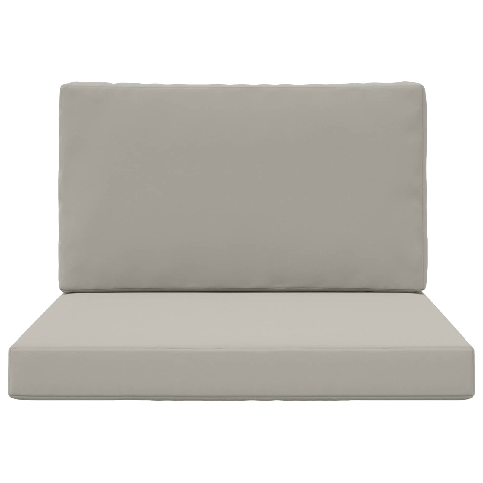 Buiten bankkussen 2 pcs Grijs Polyester is nu te koop bij PeponiXL, paradijselijk wonen!