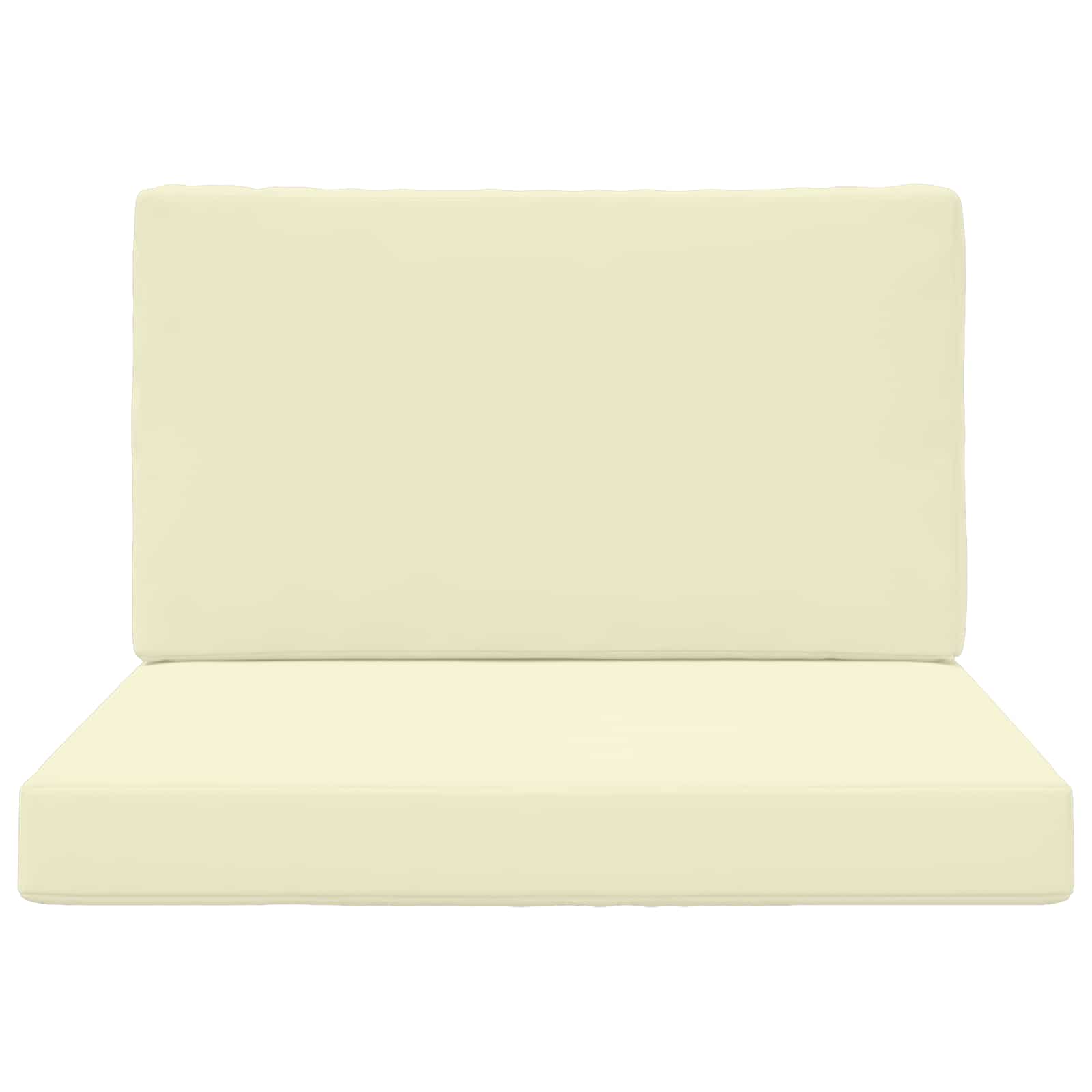 Buiten bankkussen 2 pcs Crème Polyester is nu te koop bij PeponiXL, paradijselijk wonen!