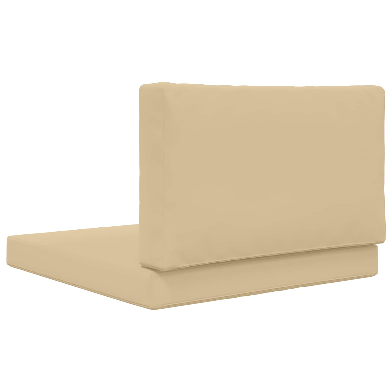 Buiten bankkussen 2 pcs Beige Polyester is nu te koop bij PeponiXL, paradijselijk wonen!