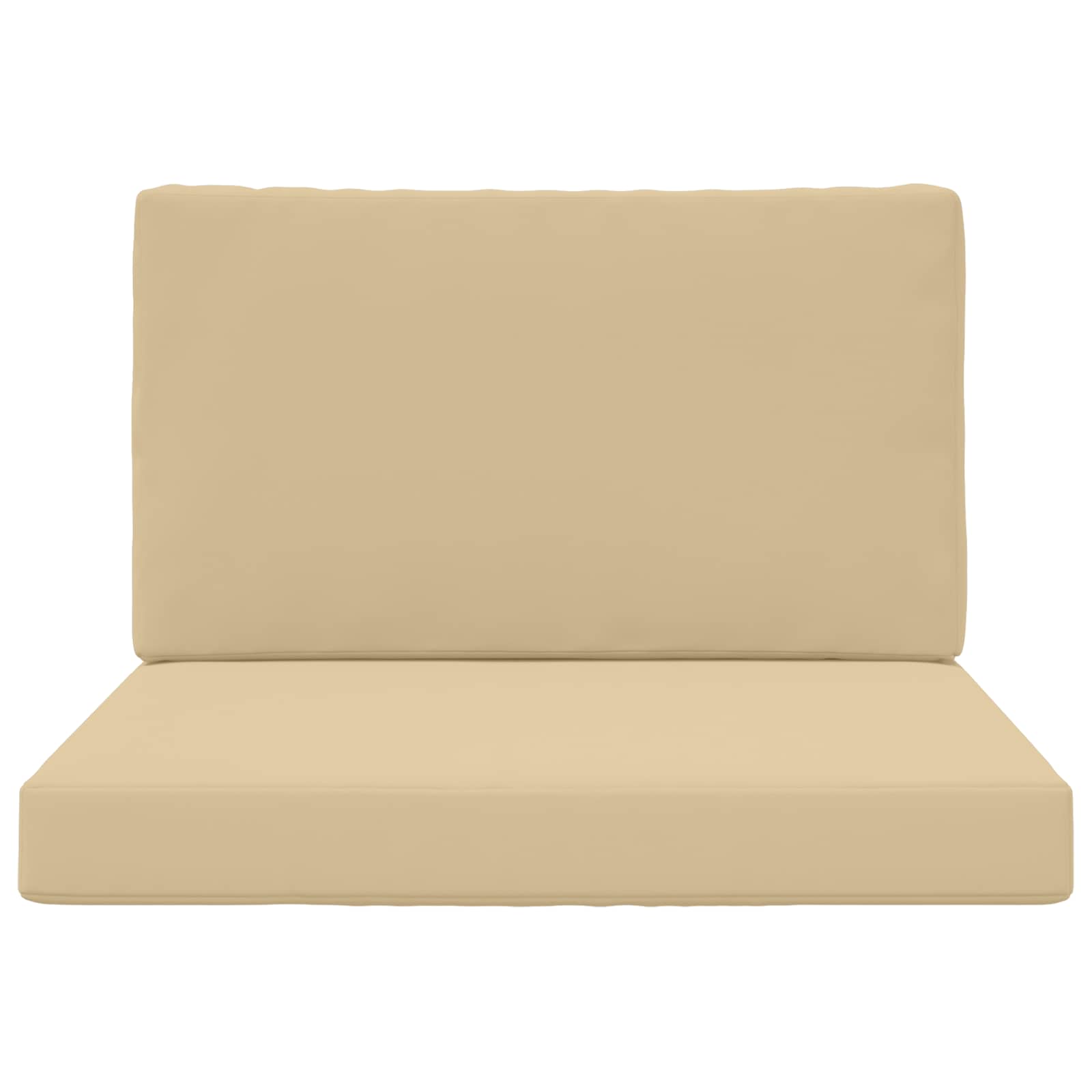 Buiten bankkussen 2 pcs Beige Polyester is nu te koop bij PeponiXL, paradijselijk wonen!