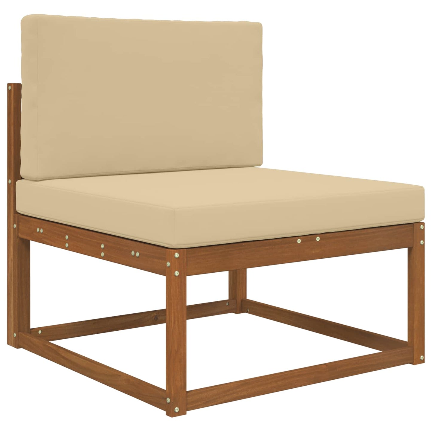 Buiten bankkussen 2 pcs Beige Polyester is nu te koop bij PeponiXL, paradijselijk wonen!