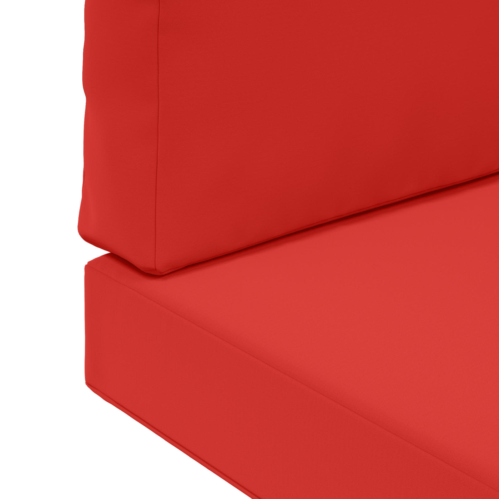 Buiten bankkussen 2 pcs Rood Polyester is nu te koop bij PeponiXL, paradijselijk wonen!