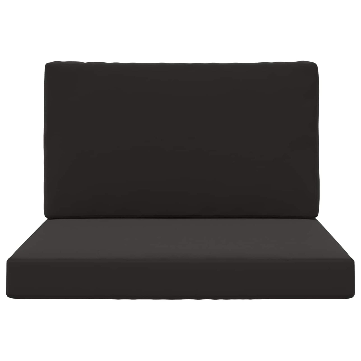 Buiten bankkussen 2 pcs Zwart Polyester is nu te koop bij PeponiXL, paradijselijk wonen!