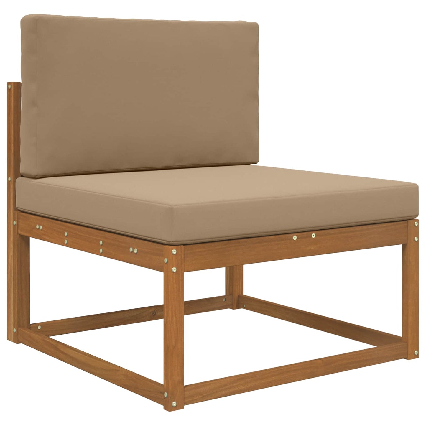 Buiten bankkussen 2 pcs Taupe Polyester is nu te koop bij PeponiXL, paradijselijk wonen!