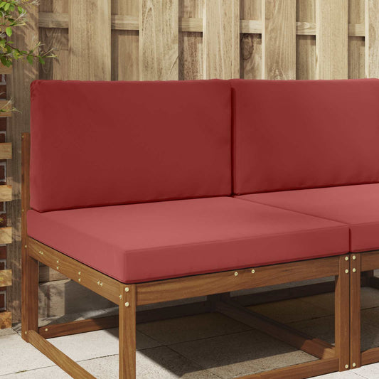 Buiten bankkussen 2 pcs Wijnrood Polyester is nu te koop bij PeponiXL, paradijselijk wonen!