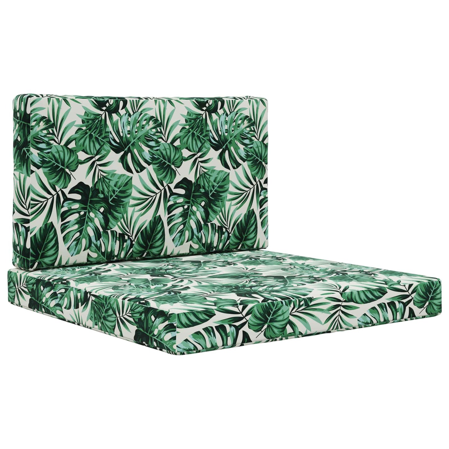 Buiten bankkussen 2 pcs Bladpatroon Polyester is nu te koop bij PeponiXL, paradijselijk wonen!