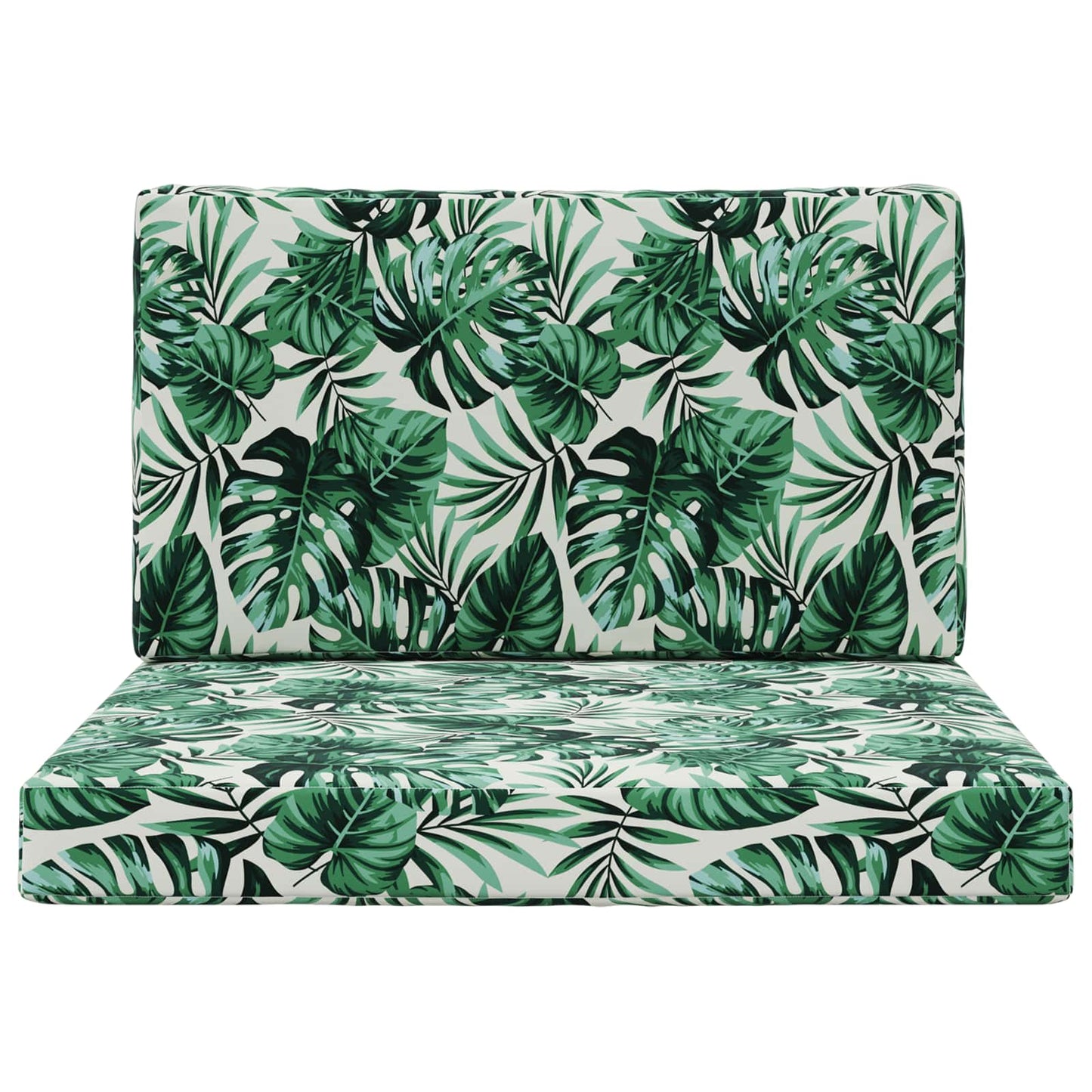 Buiten bankkussen 2 pcs Bladpatroon Polyester is nu te koop bij PeponiXL, paradijselijk wonen!