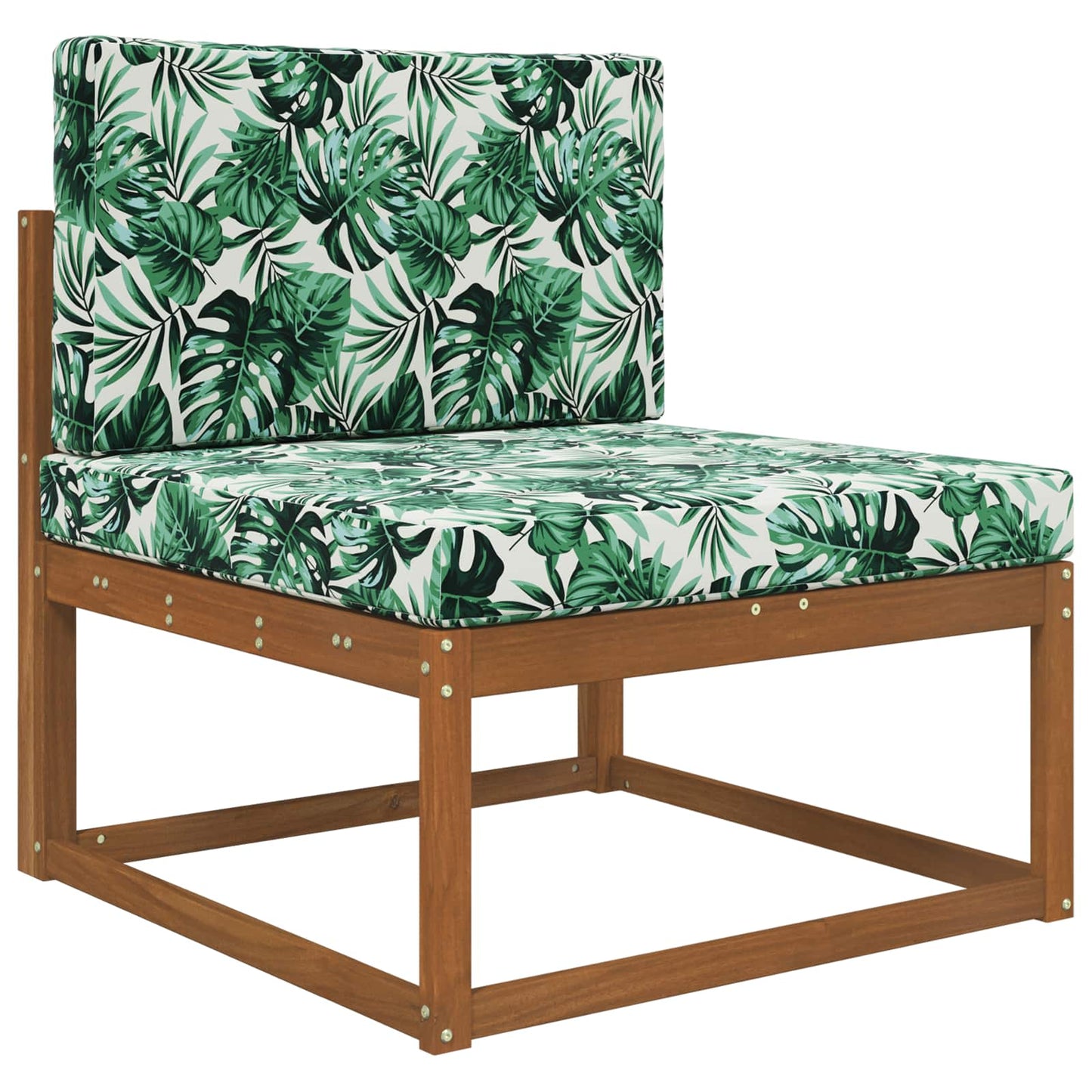 Buiten bankkussen 2 pcs Bladpatroon Polyester is nu te koop bij PeponiXL, paradijselijk wonen!