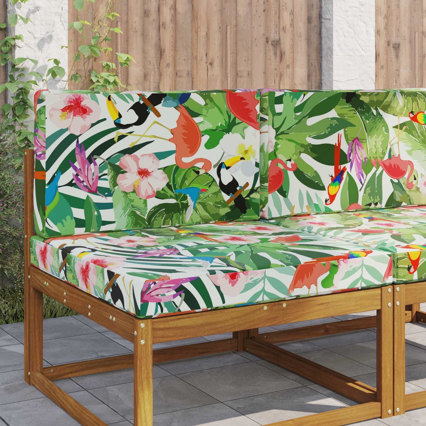 Buiten bankkussen 2 pcs kleurrijk Polyester is nu te koop bij PeponiXL, paradijselijk wonen!