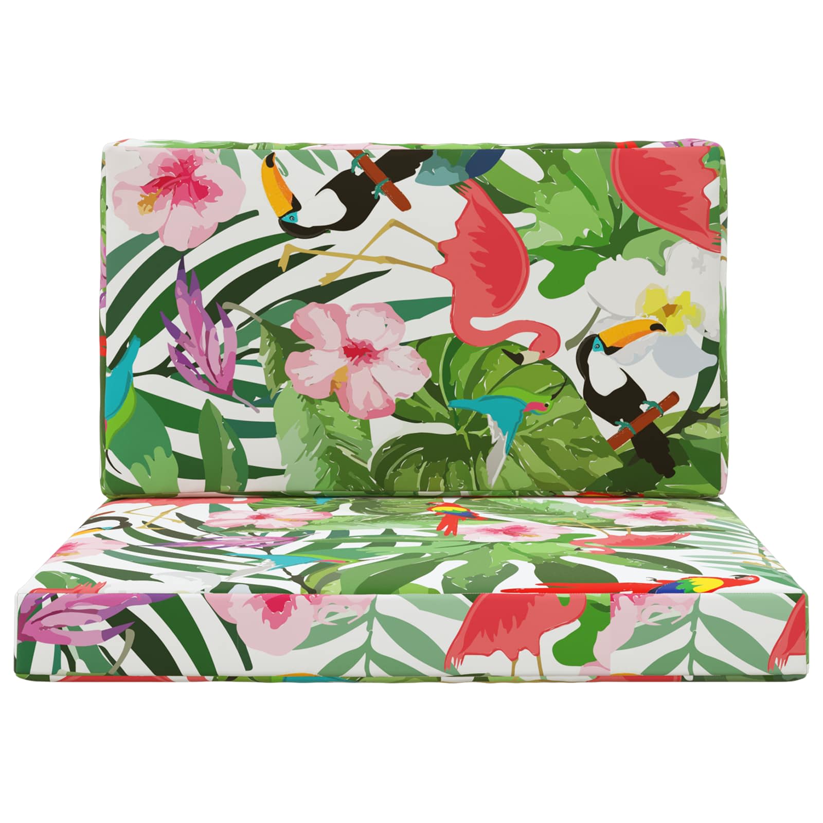 Buiten bankkussen 2 pcs kleurrijk Polyester is nu te koop bij PeponiXL, paradijselijk wonen!