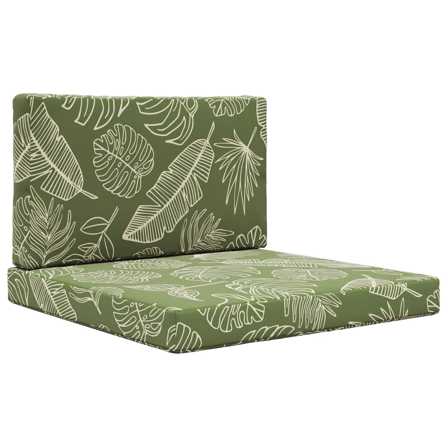 Buiten bankkussen 2 pcs Bladontwerp Polyester is nu te koop bij PeponiXL, paradijselijk wonen!