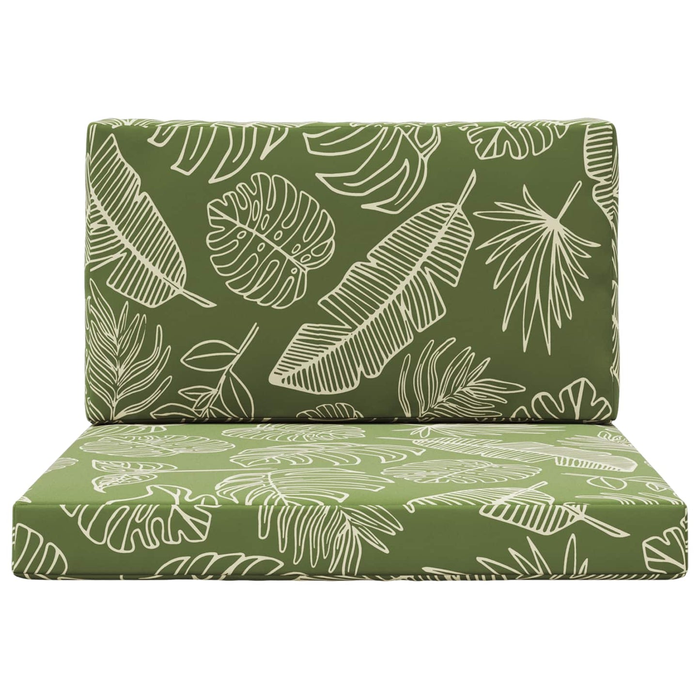 Buiten bankkussen 2 pcs Bladontwerp Polyester is nu te koop bij PeponiXL, paradijselijk wonen!