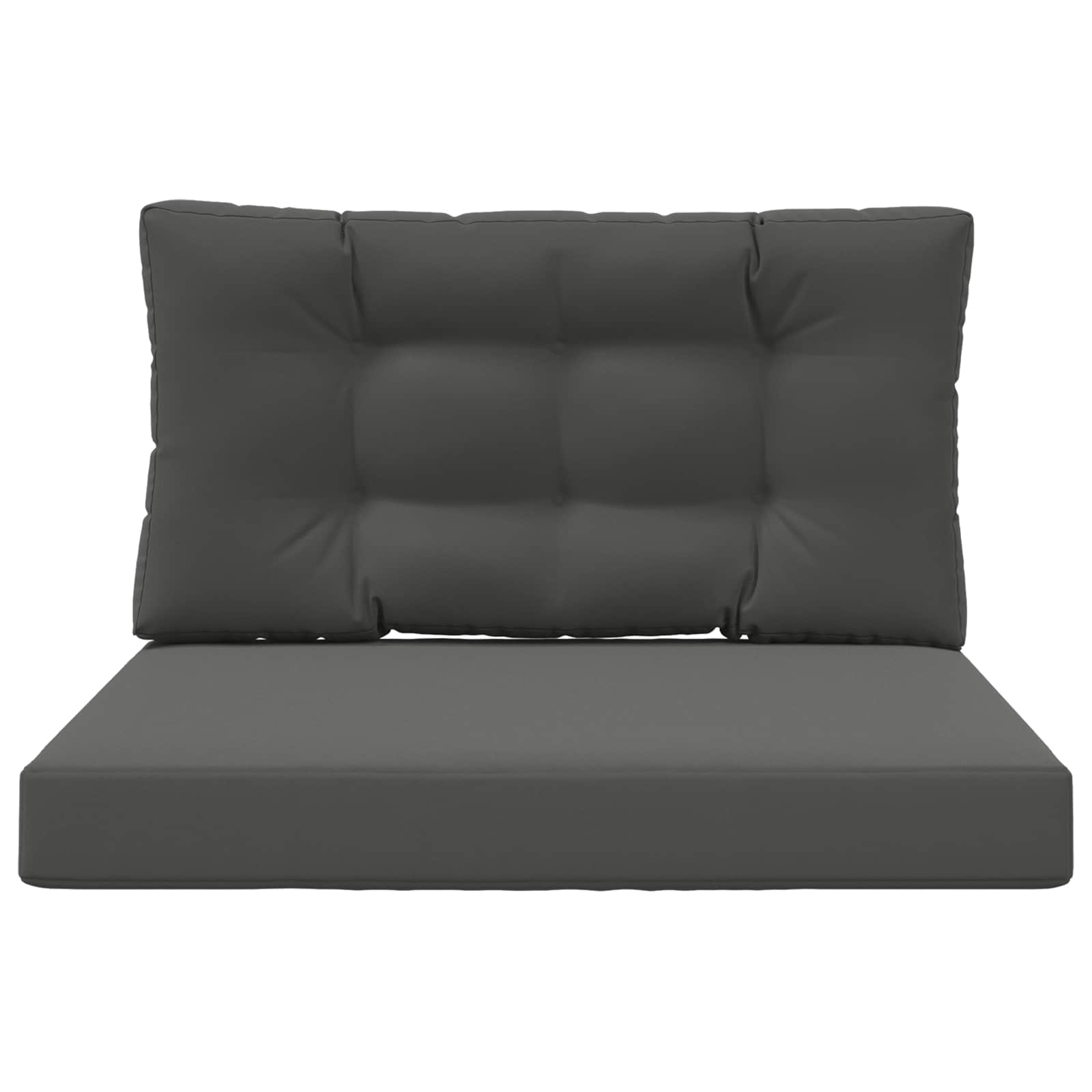 Buiten bankkussen 2 pcs Antraciet Polyester is nu te koop bij PeponiXL, paradijselijk wonen!