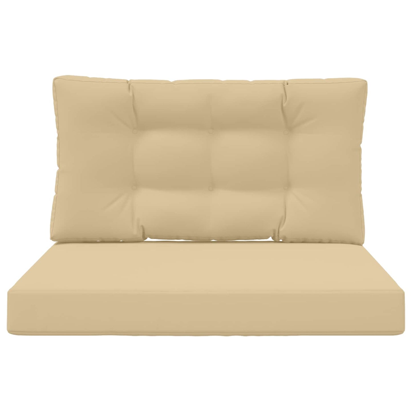 Buiten bankkussen 2 pcs Beige Polyester is nu te koop bij PeponiXL, paradijselijk wonen!