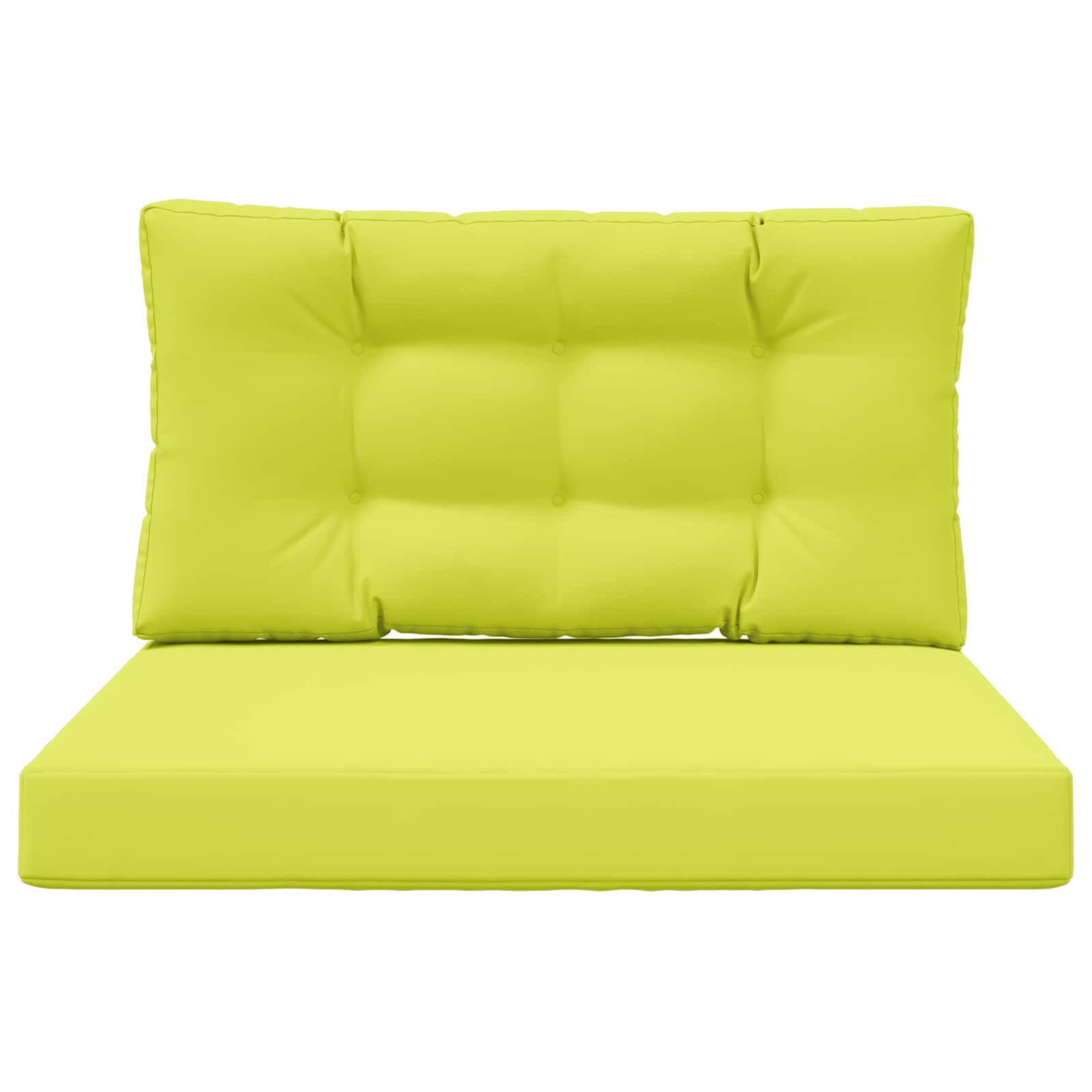 Buiten bankkussen 2 pcs Groen Polyester is nu te koop bij PeponiXL, paradijselijk wonen!