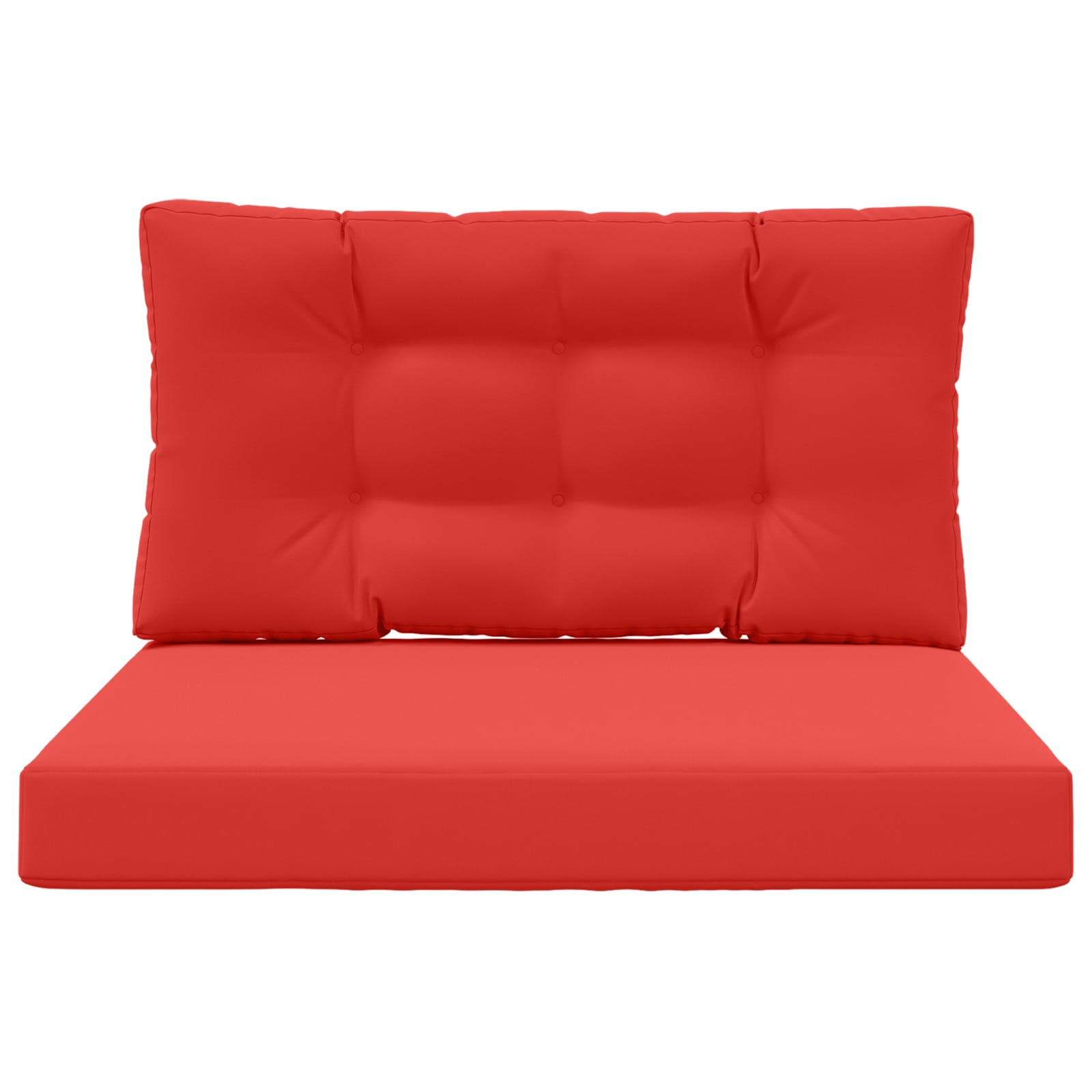 Buiten bankkussen 2 pcs Rood Polyester is nu te koop bij PeponiXL, paradijselijk wonen!