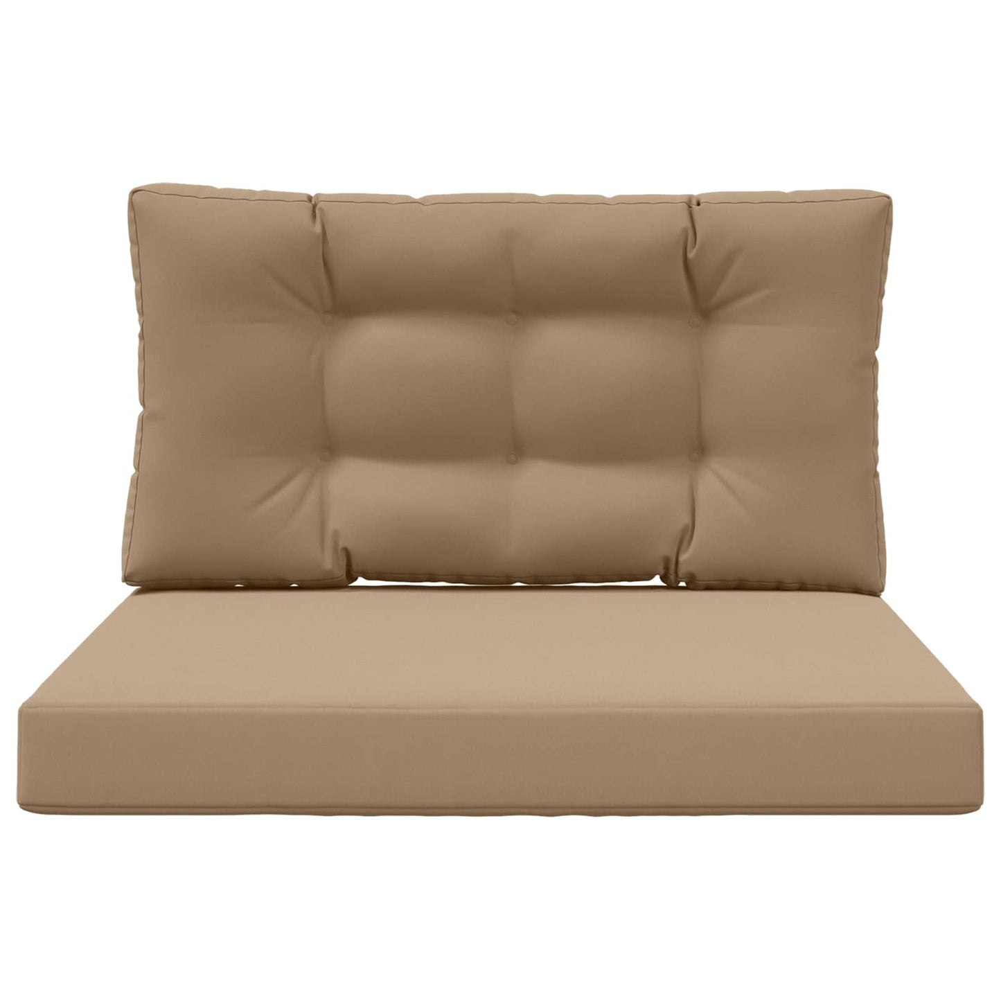 Buiten bankkussen 2 pcs Taupe Polyester is nu te koop bij PeponiXL, paradijselijk wonen!