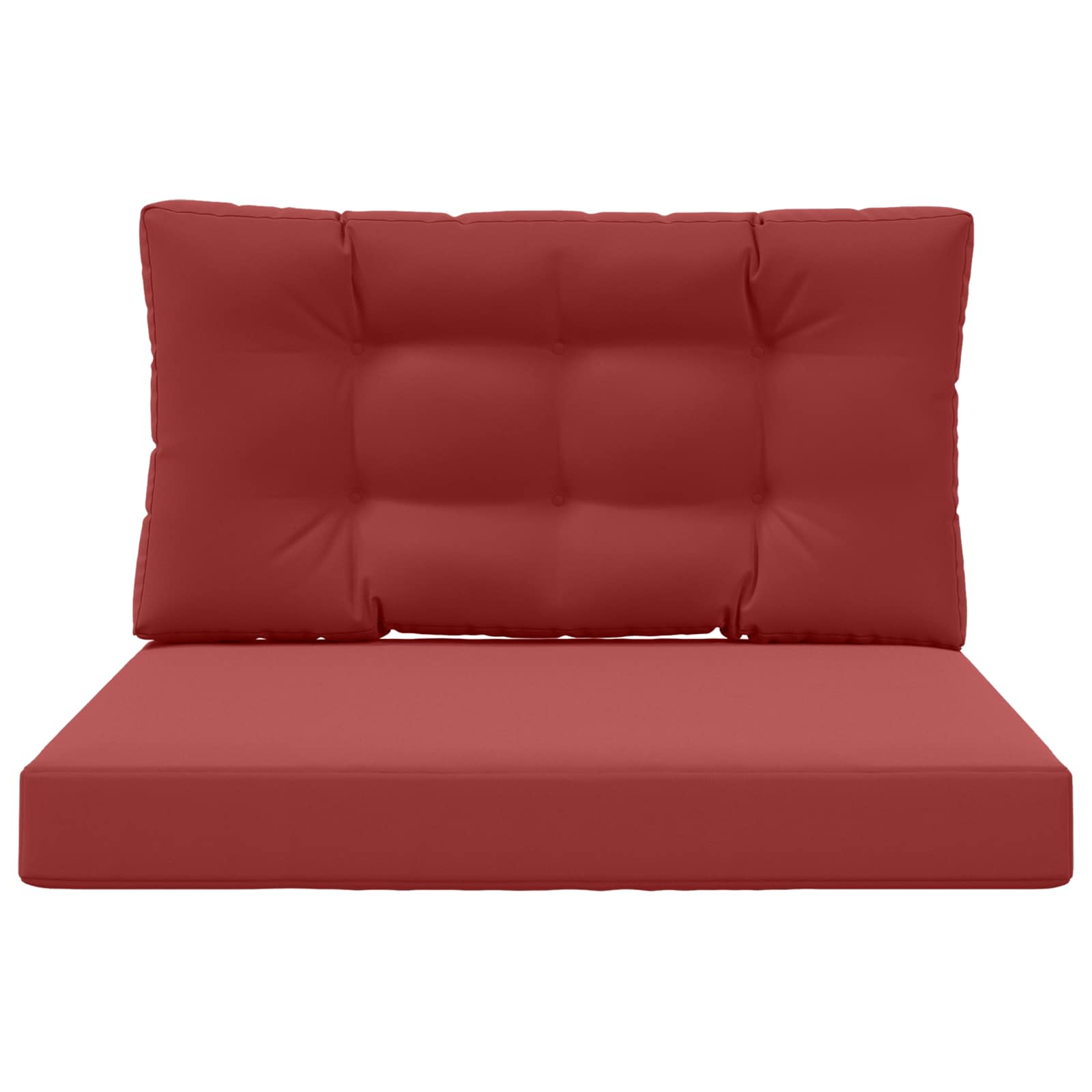 Buiten bankkussen 2 pcs Wijnrood Polyester is nu te koop bij PeponiXL, paradijselijk wonen!