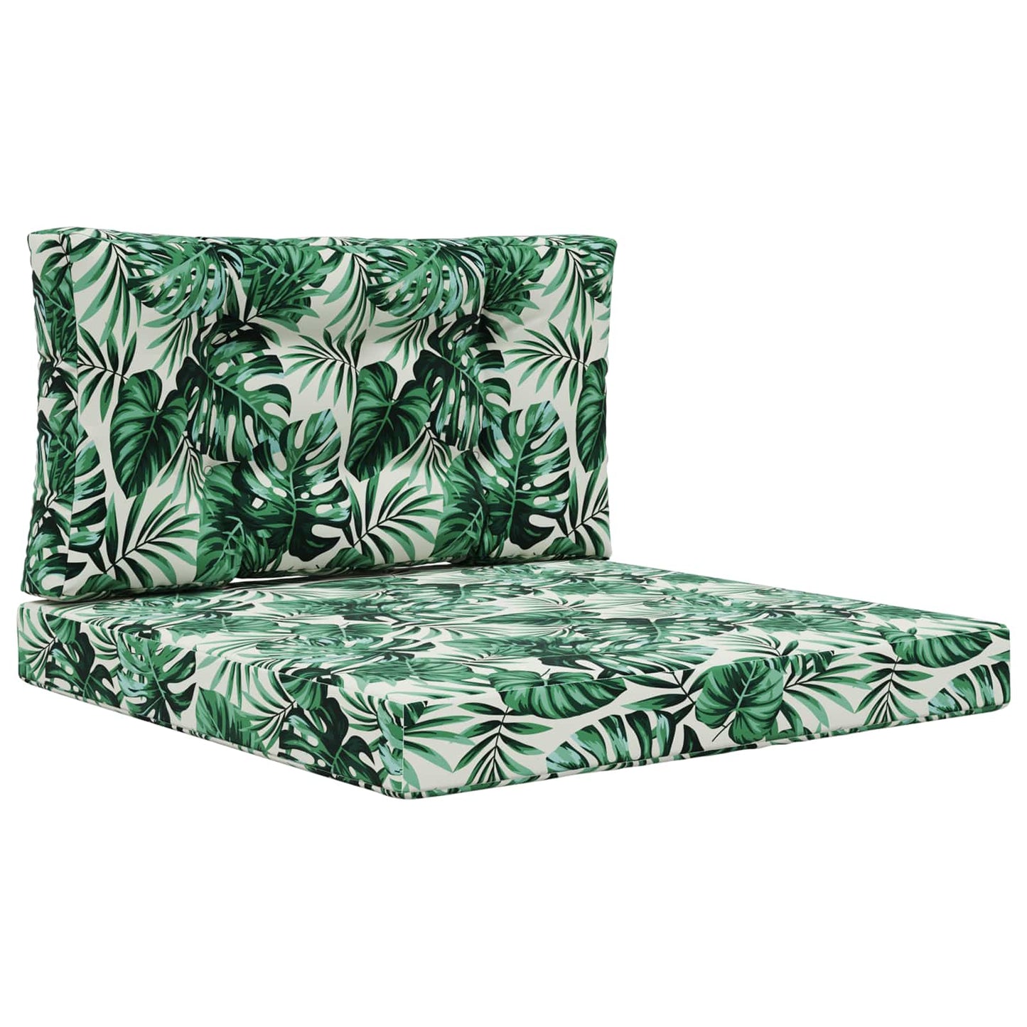 Buiten bankkussen 2 pcs Bladpatroon Polyester is nu te koop bij PeponiXL, paradijselijk wonen!