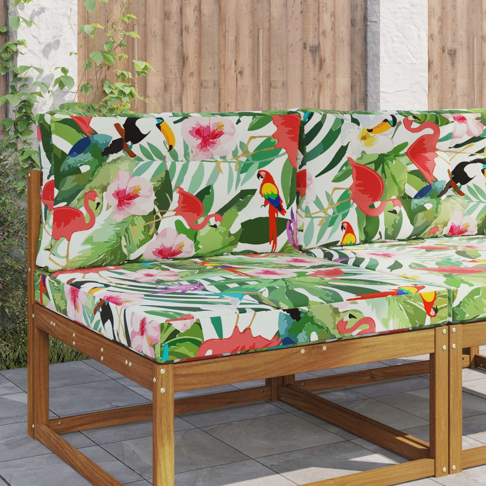 Buiten bankkussen 2 pcs kleurrijk Polyester is nu te koop bij PeponiXL, paradijselijk wonen!