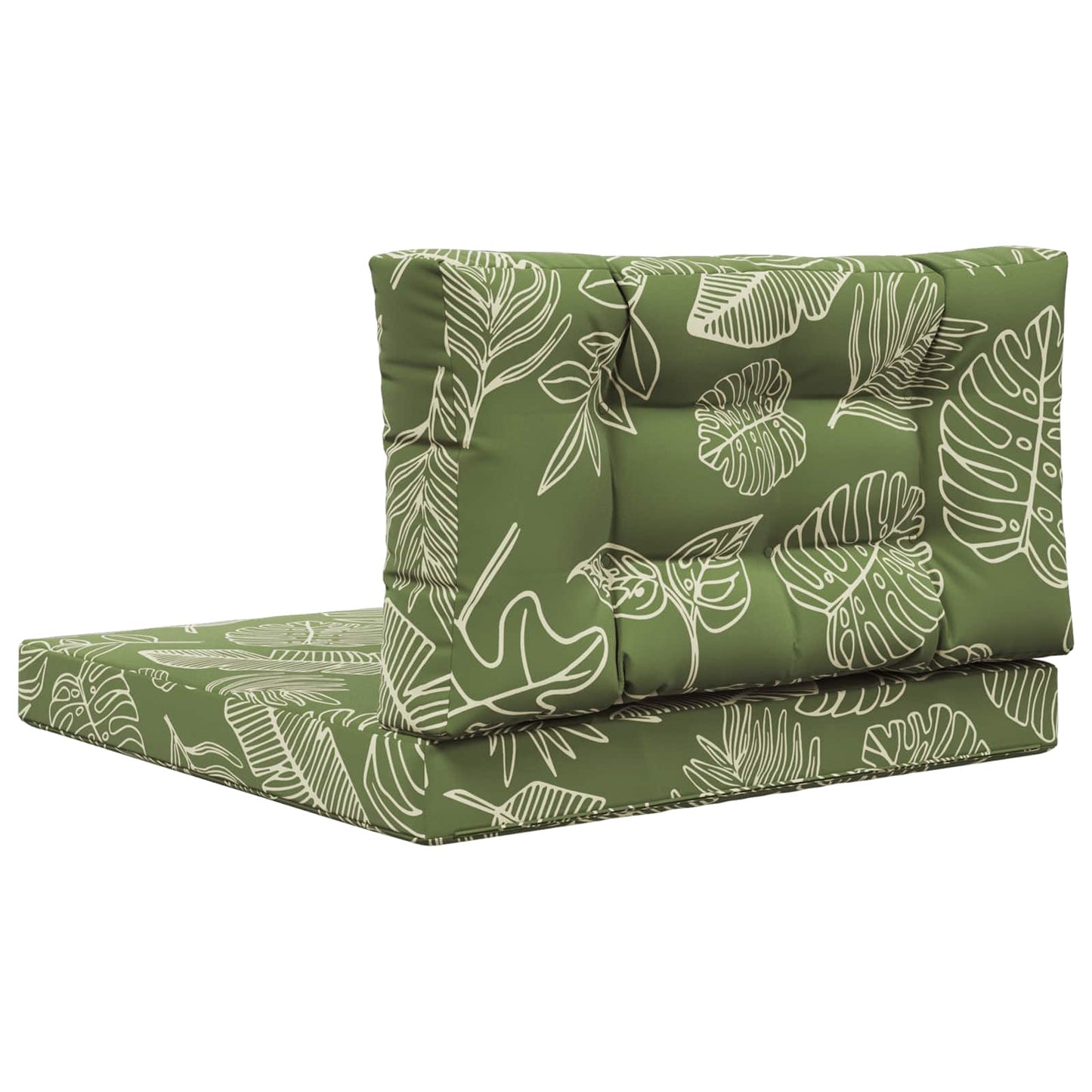 Buiten bankkussen 2 pcs Bladontwerp Polyester is nu te koop bij PeponiXL, paradijselijk wonen!