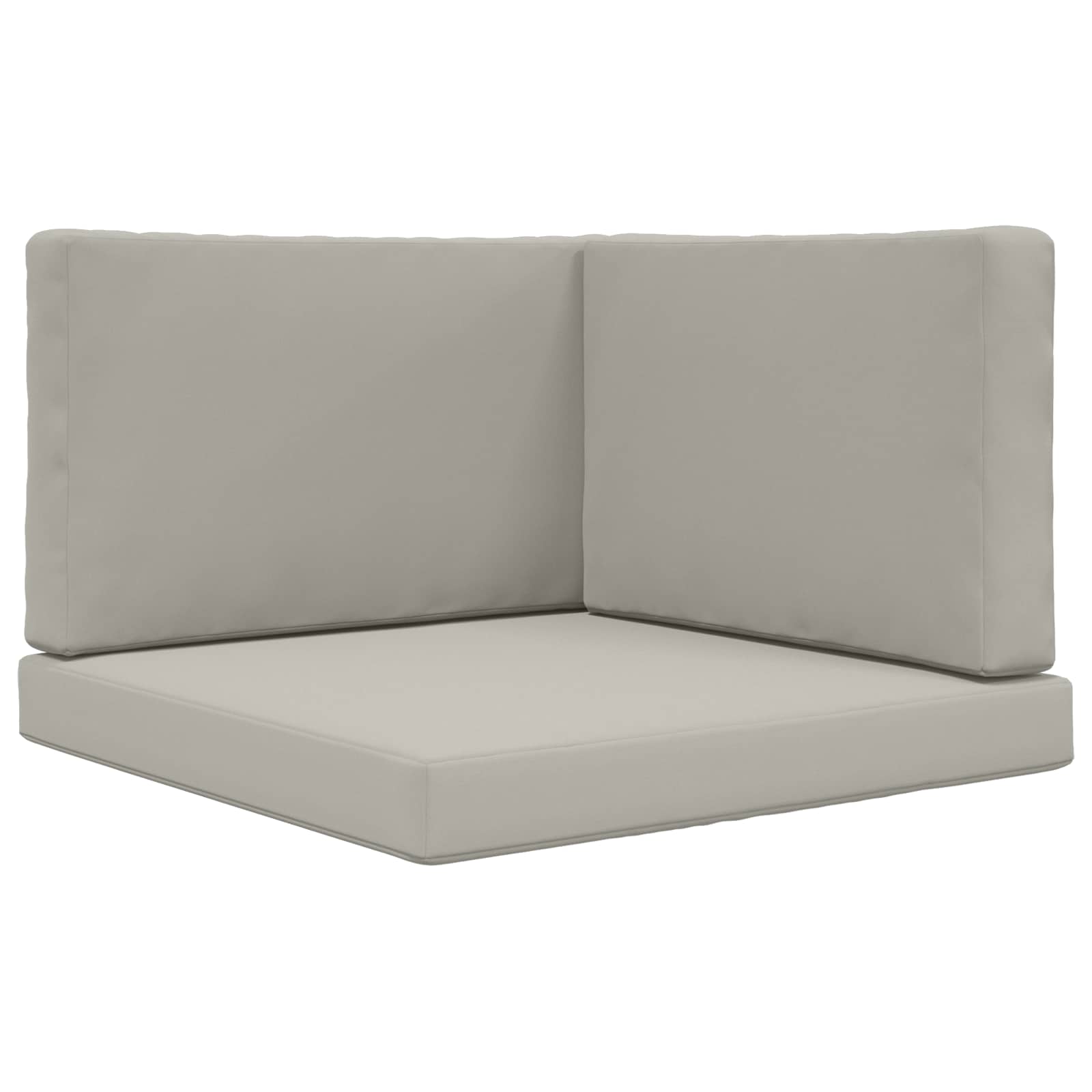 Buiten bankkussen 3 pcs Grijs Polyester is nu te koop bij PeponiXL, paradijselijk wonen!