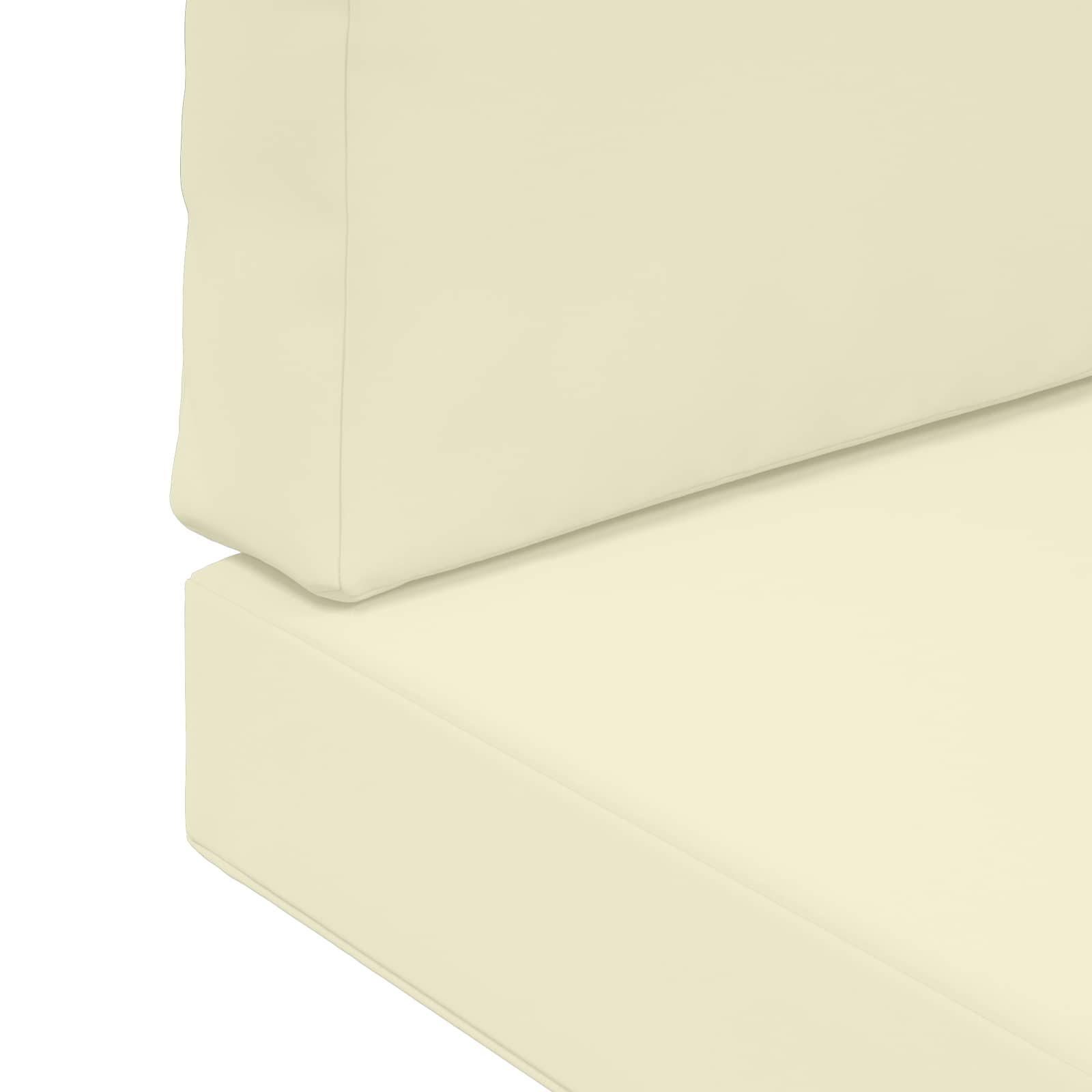 Buiten bankkussen 3 pcs Crème Polyester is nu te koop bij PeponiXL, paradijselijk wonen!