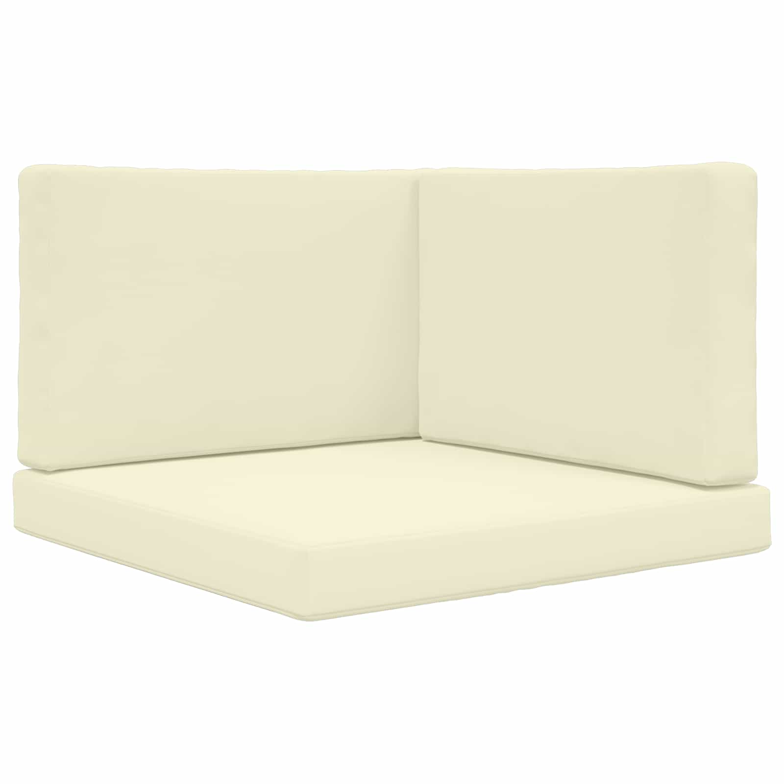 Buiten bankkussen 3 pcs Crème Polyester is nu te koop bij PeponiXL, paradijselijk wonen!