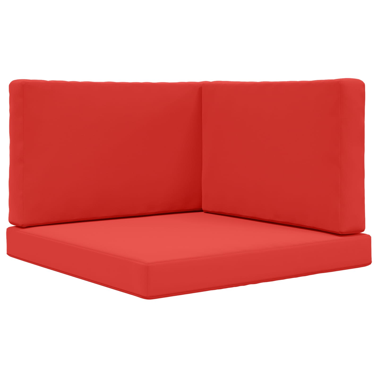 Buiten bankkussen 3 pcs Rood Polyester is nu te koop bij PeponiXL, paradijselijk wonen!