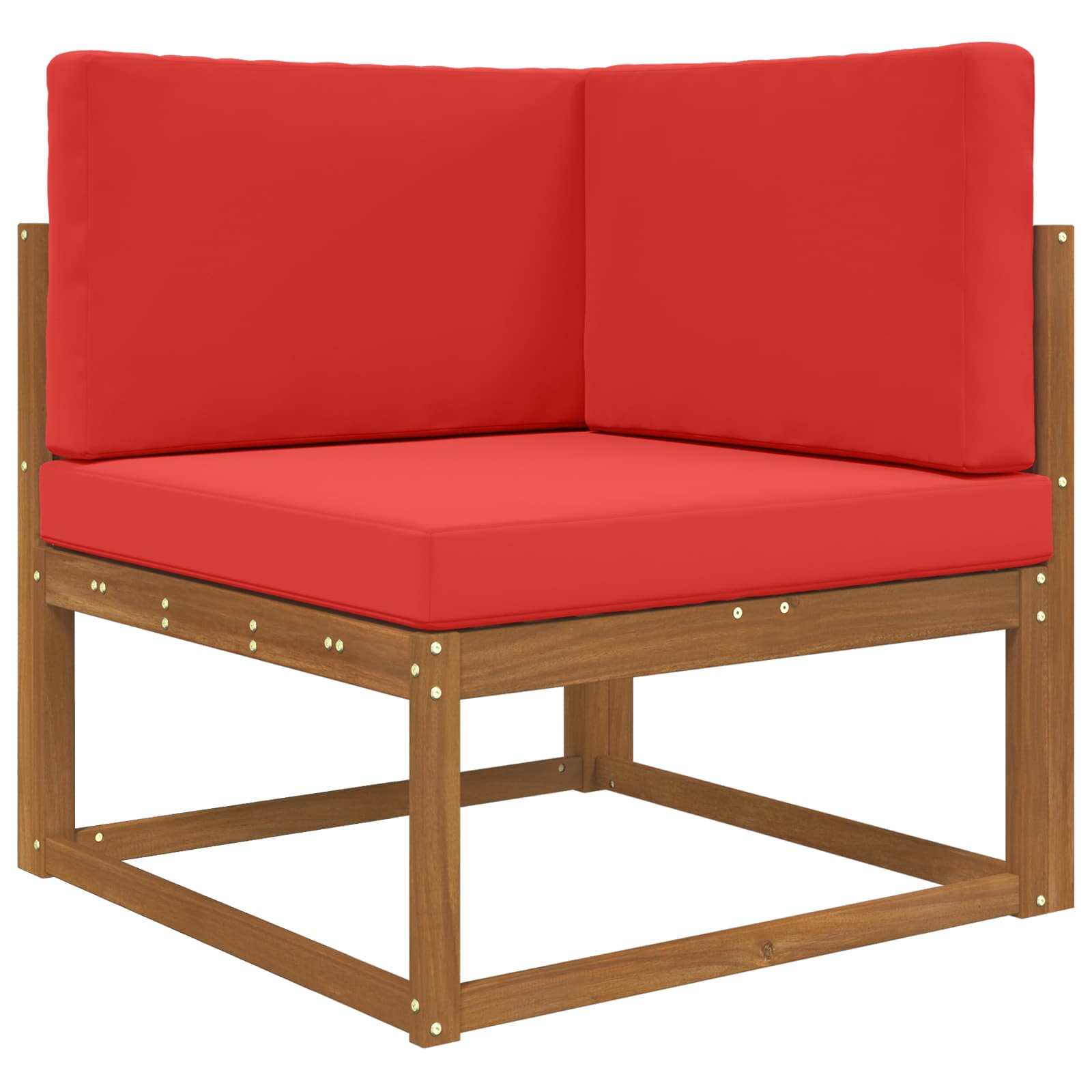 Buiten bankkussen 3 pcs Rood Polyester is nu te koop bij PeponiXL, paradijselijk wonen!