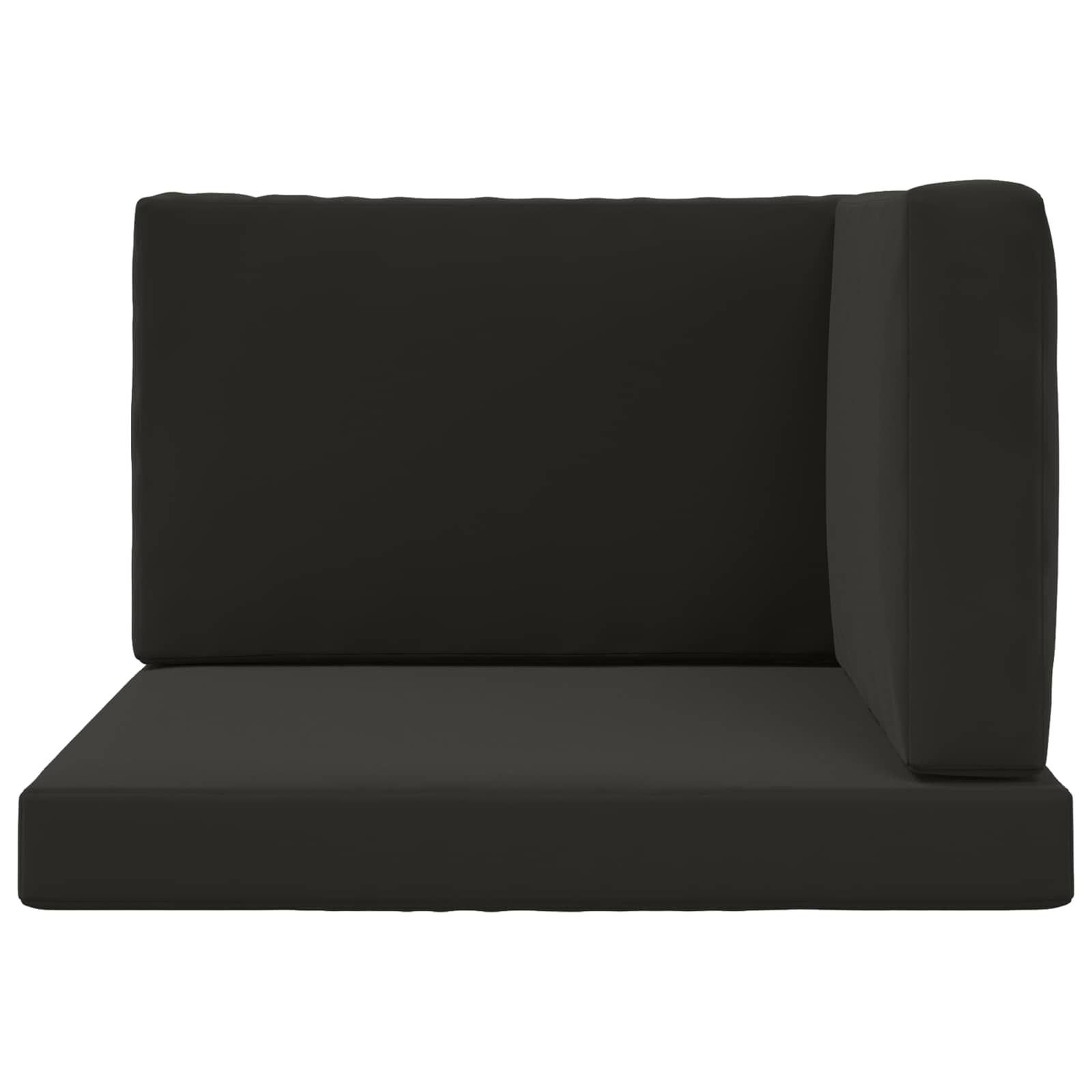 Buiten bankkussen 3 pcs Zwart Polyester is nu te koop bij PeponiXL, paradijselijk wonen!